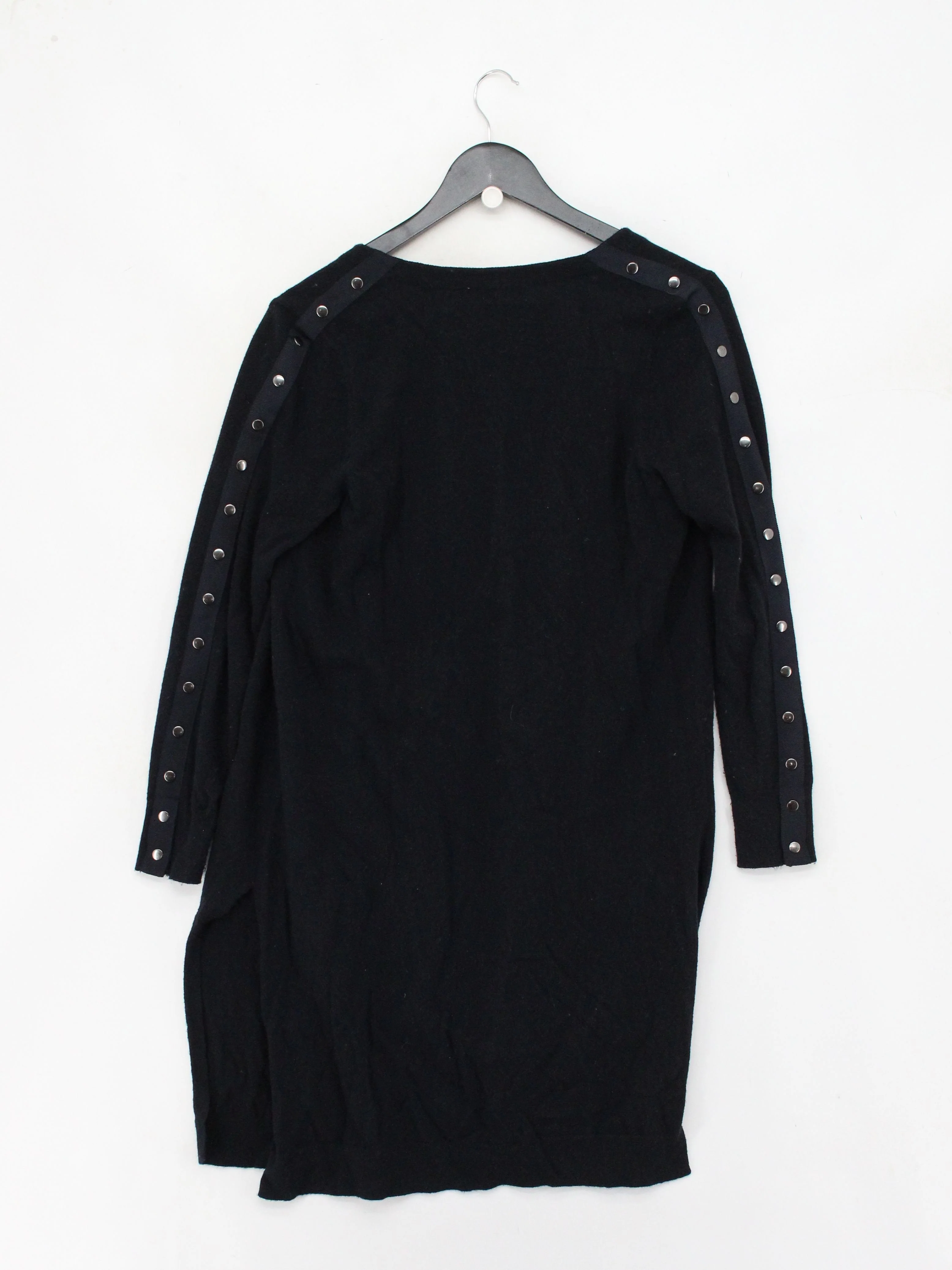 Mint Velvet Women's Cardigan UK 10 Black Cotton - Image 2