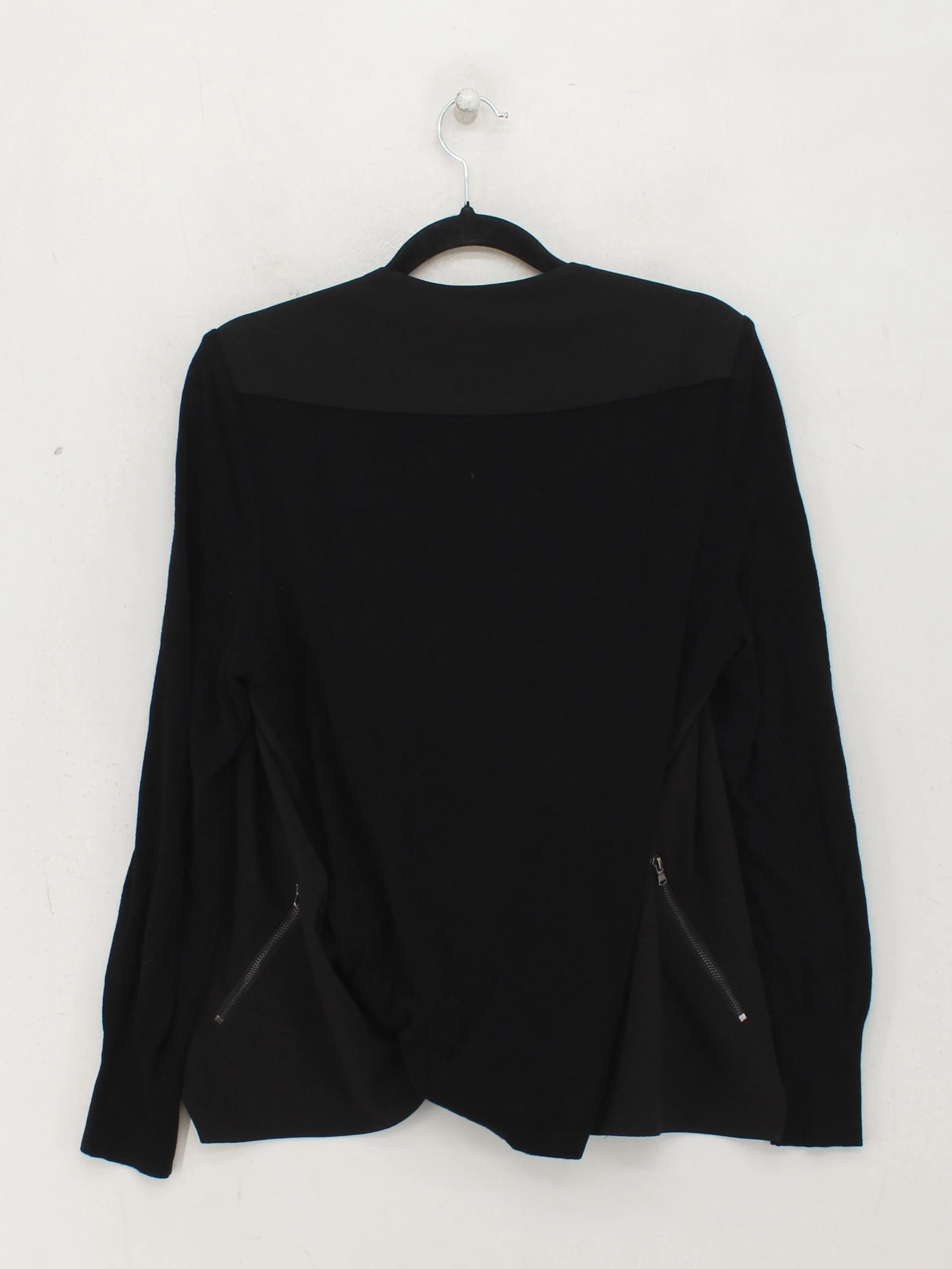 Mint Velvet Women's Cardigan UK 12 Black Viscose with Nylon, Elastane Cardigan - Image 2