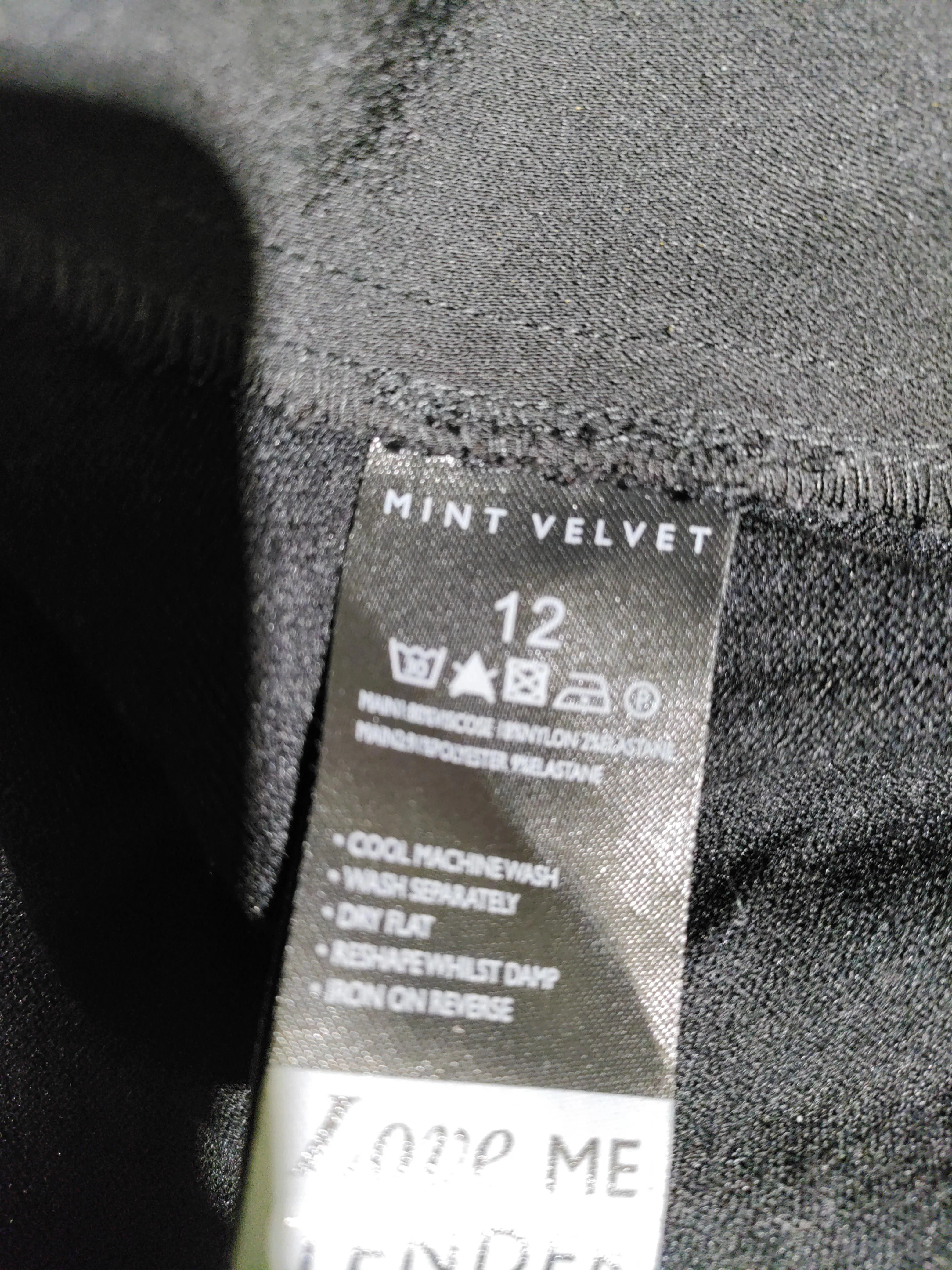 Mint Velvet Women's Cardigan UK 12 Black Viscose with Nylon, Elastane Cardigan - Image 6