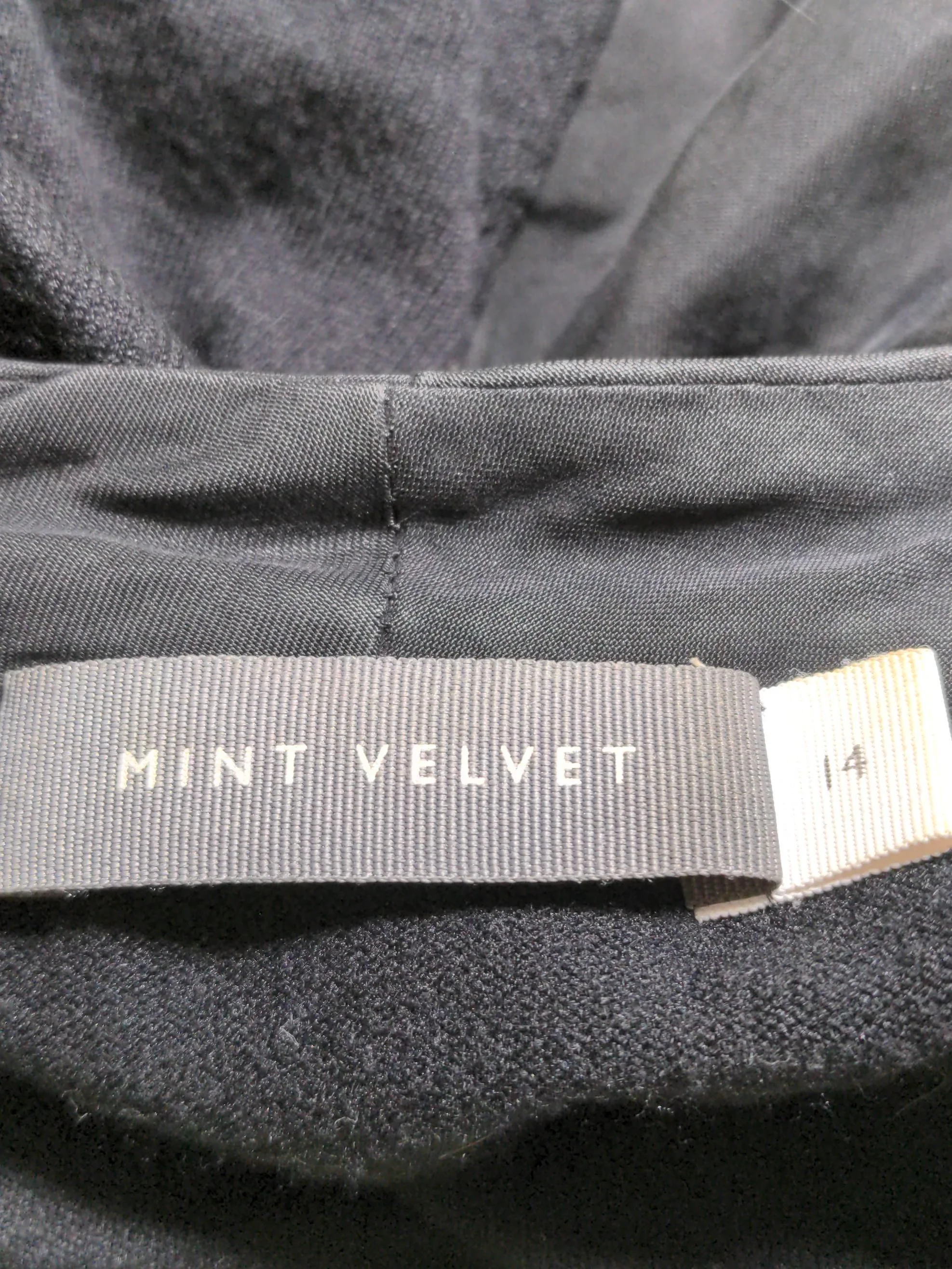 Mint Velvet Women's Cardigan UK 14 Black Lyocell Modal - Image 6
