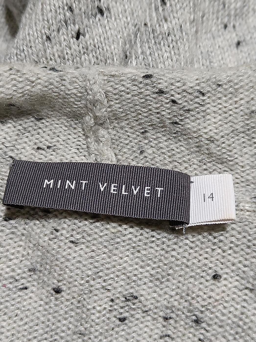 Mint Velvet Women's Cardigan UK 14 Grey Acrylic - Image 7