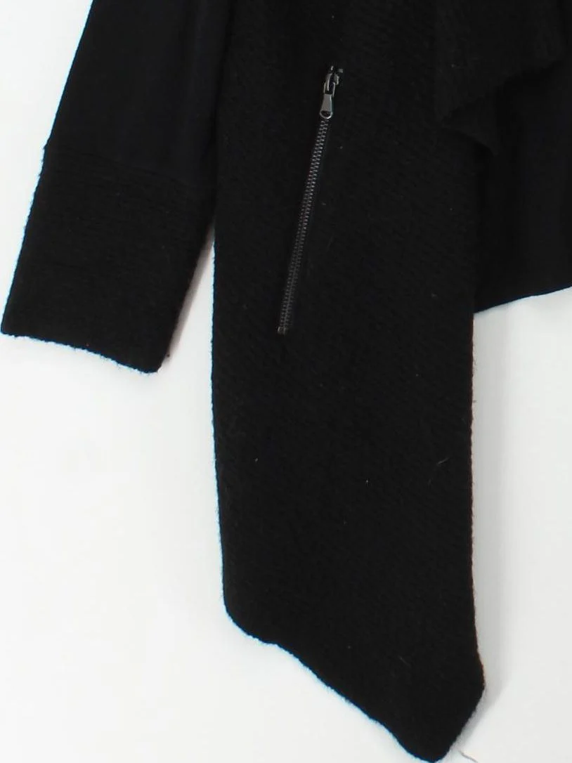 Mint Velvet Women's Cardigan UK 18 Black Acrylic with Nylon, Wool Cardigan - Image 4