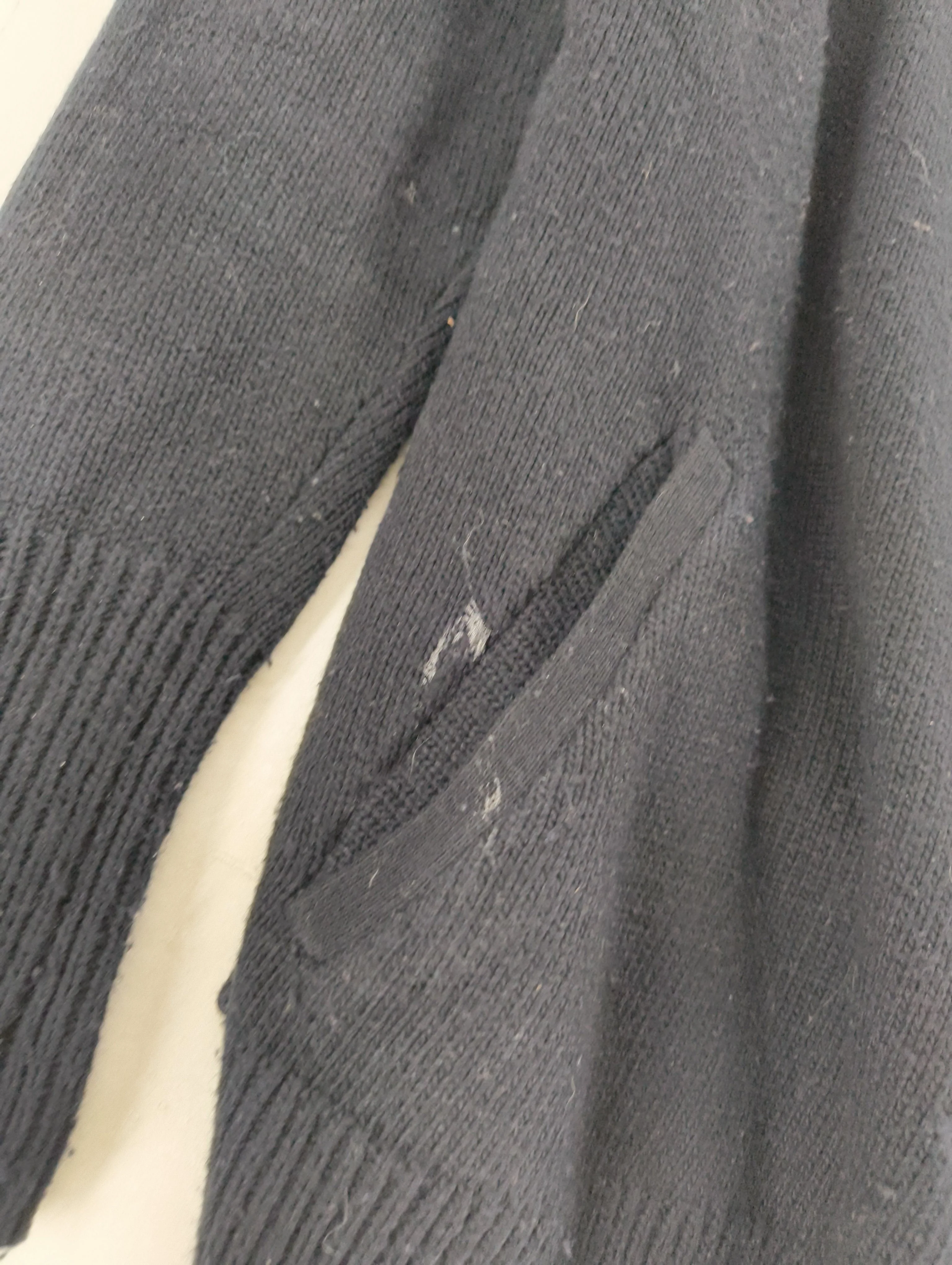 Mint Velvet Women's Cardigan UK 8 Black Cotton - Image 5
