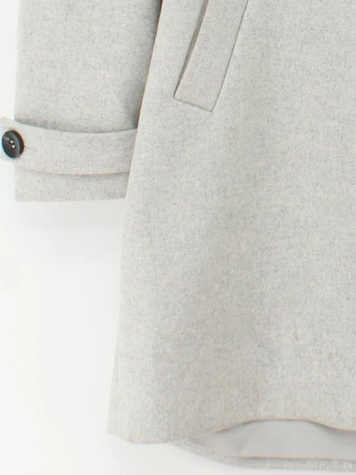 Mint Velvet Women's Coat UK 16 Grey Wool - Image 4