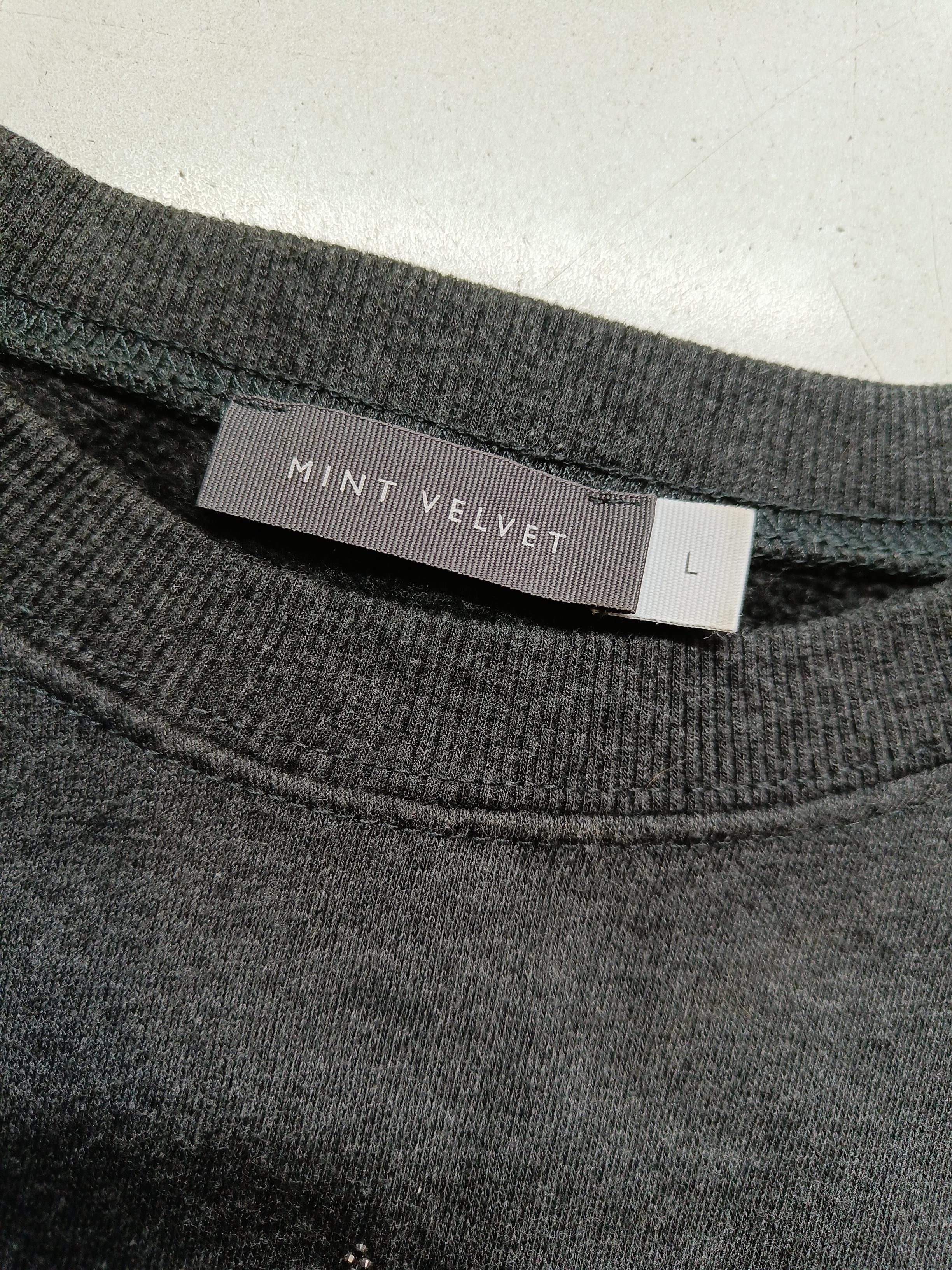 Mint Velvet Women's Hoodie L Grey Polyester with Cotton, Elastane Pullover - Image 5