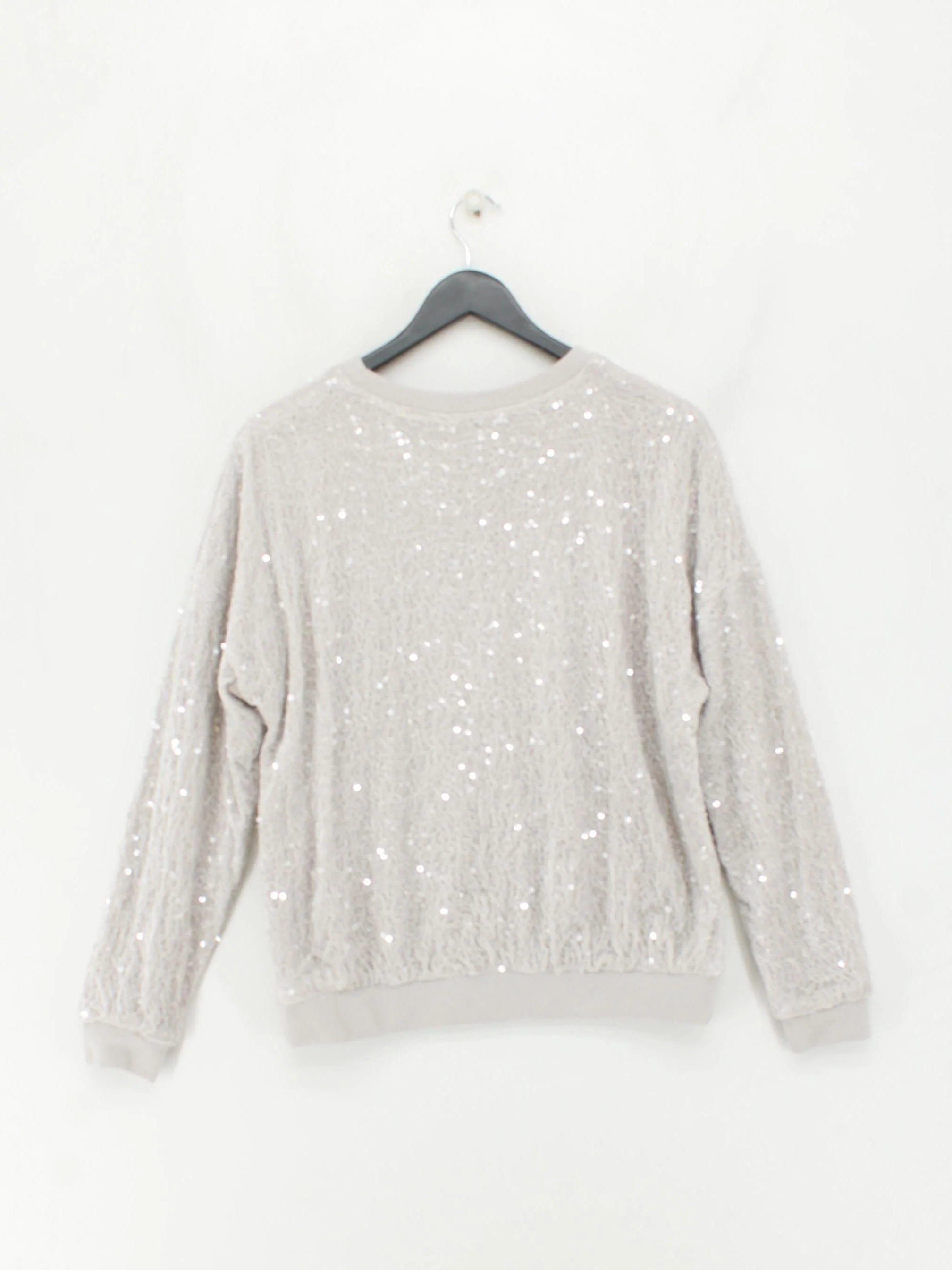 Mint Velvet Women's Hoodie M Grey Polyester - Image 2