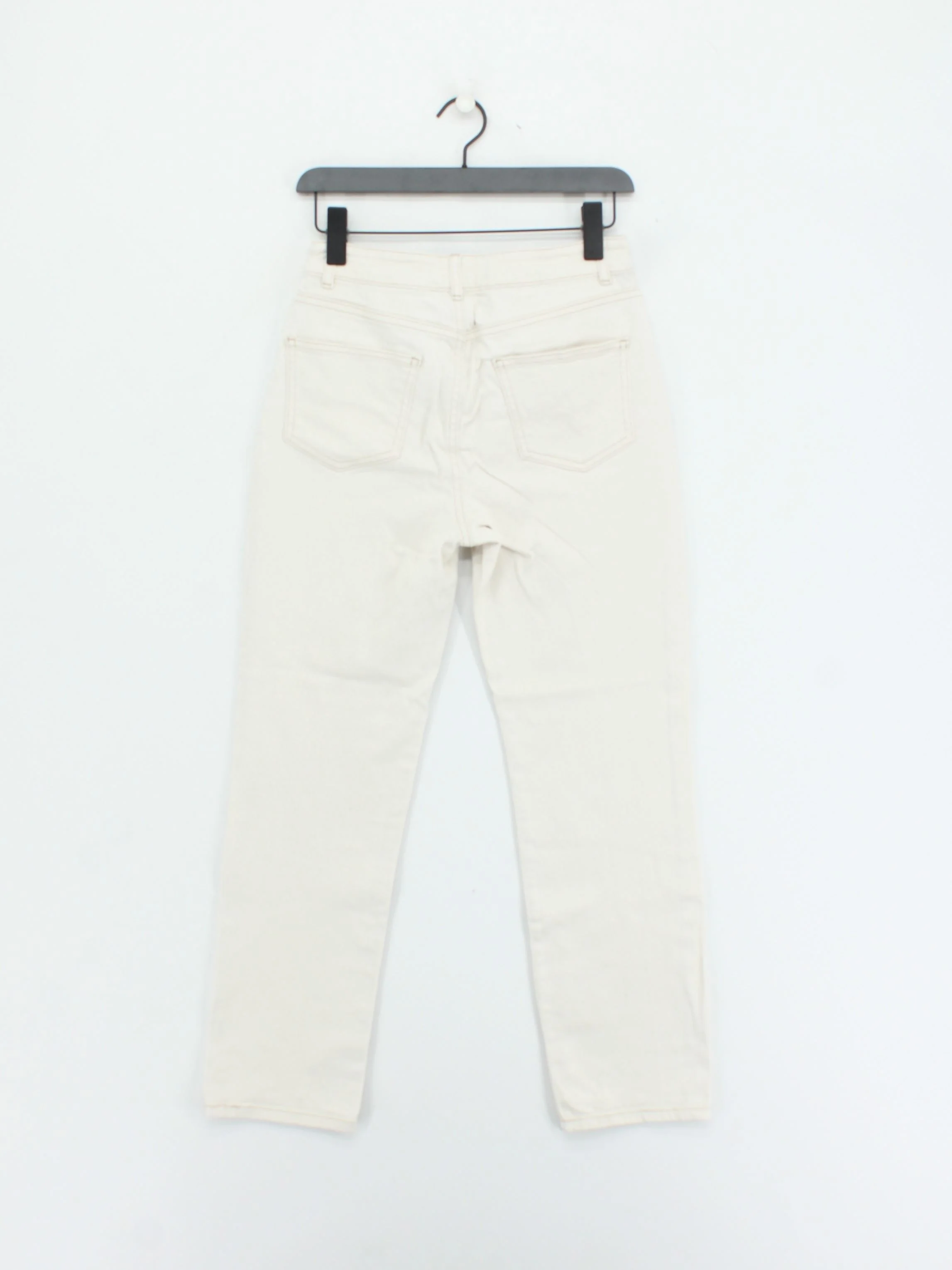 Mint Velvet Women's Jeans UK 10 White Cotton with Elastane Boyfriend - Image 2
