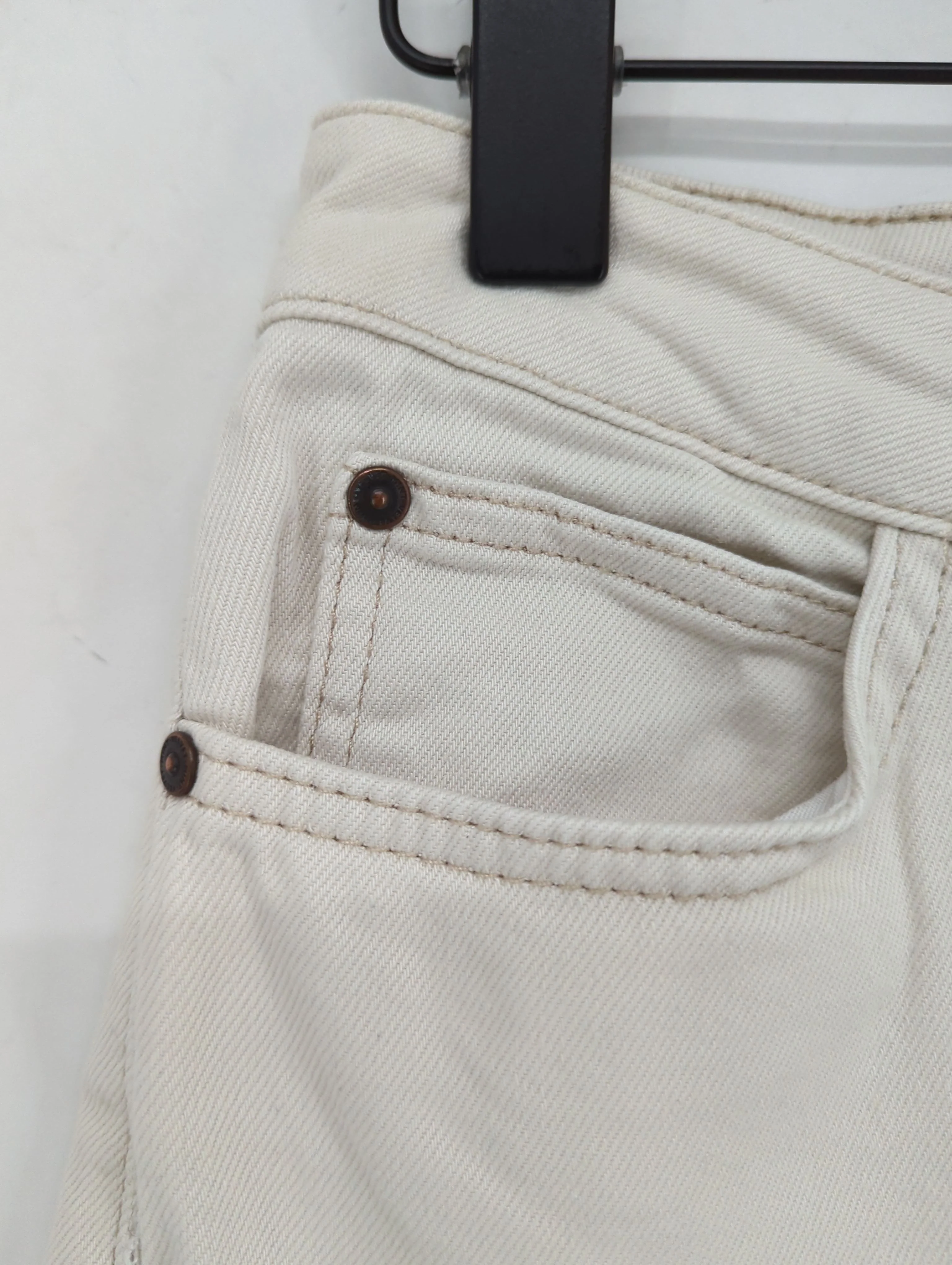 Mint Velvet Women's Jeans UK 10 White Cotton with Elastane Boyfriend - Image 4