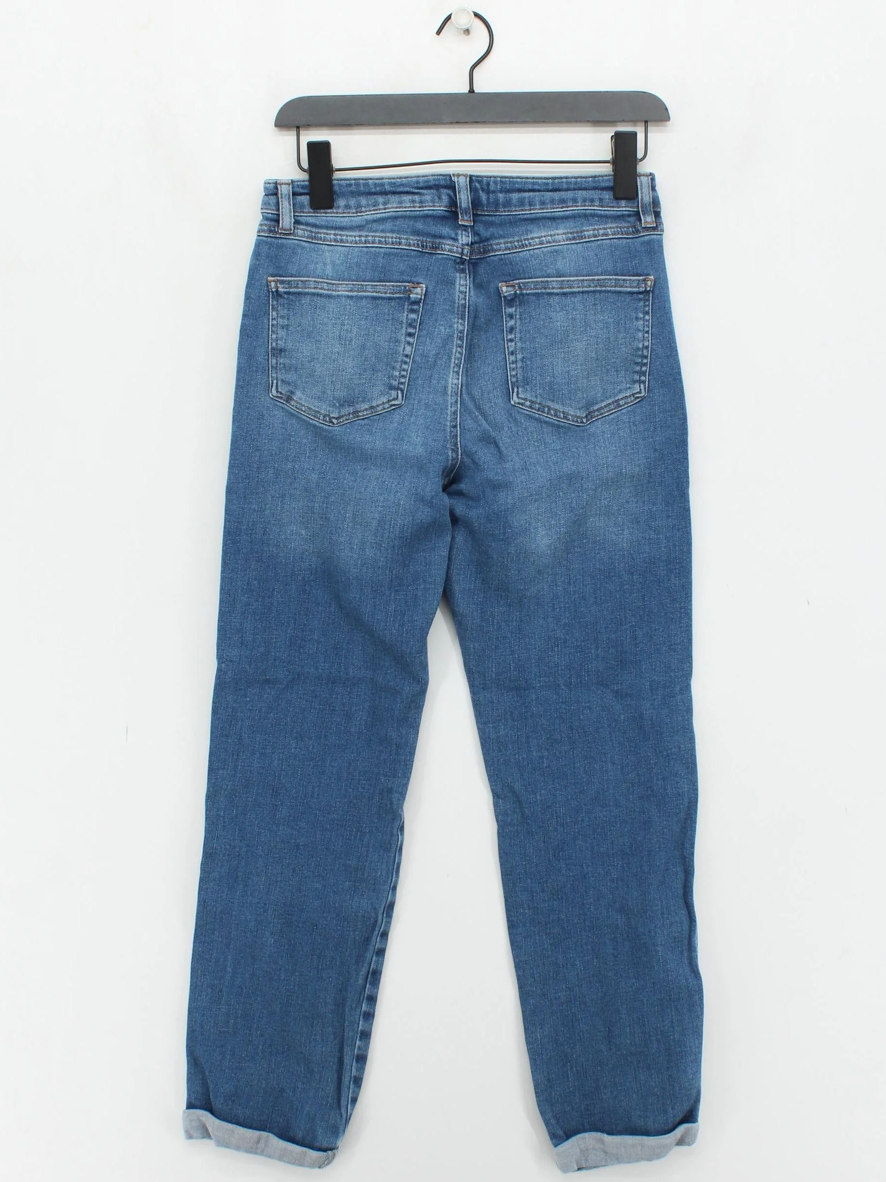 Mint Velvet Women's Jeans UK 12 Blue Cotton - Image 2