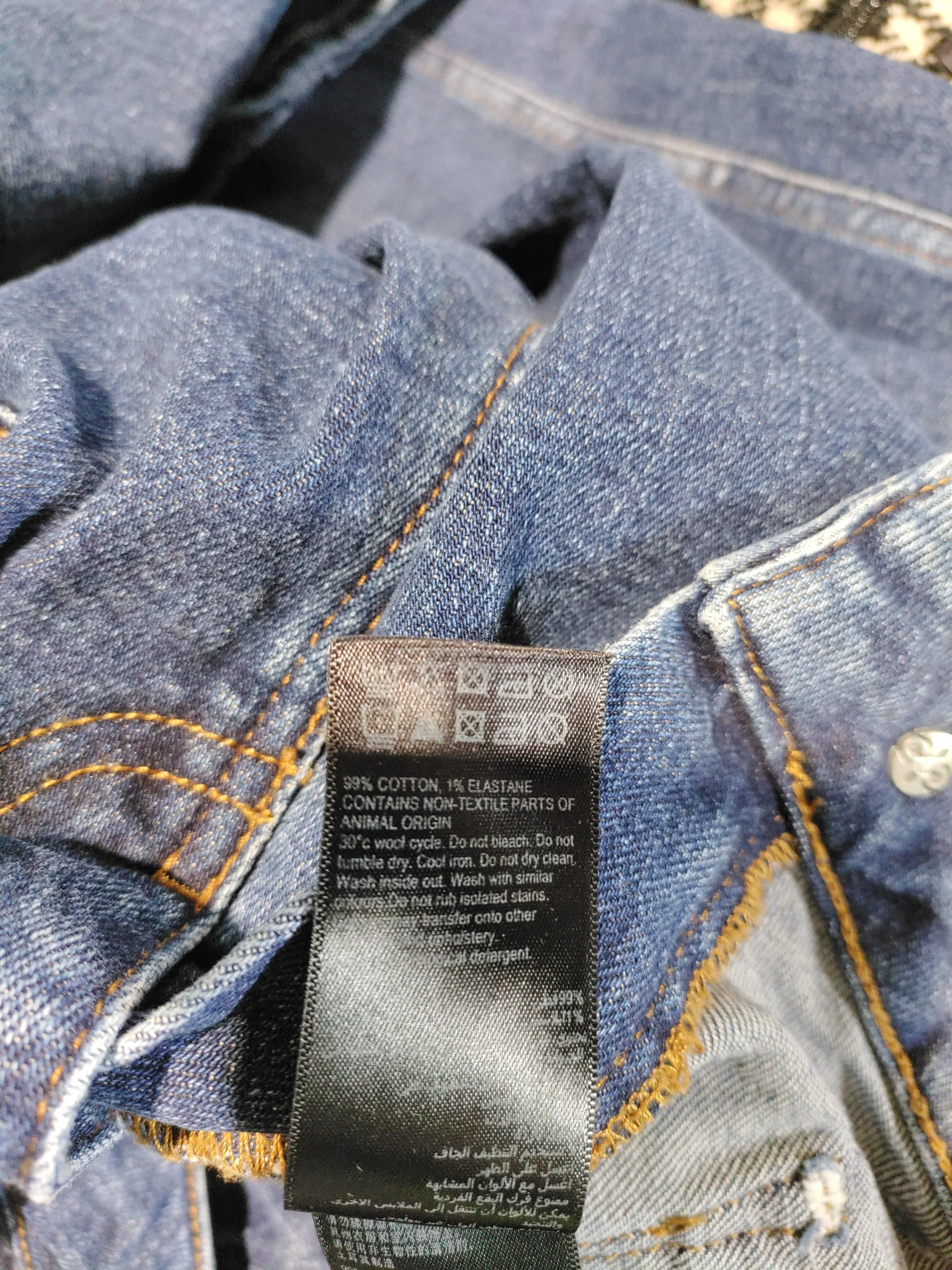 Mint Velvet Women's Jeans UK 12 Blue Cotton with Elastane Flared - Image 6