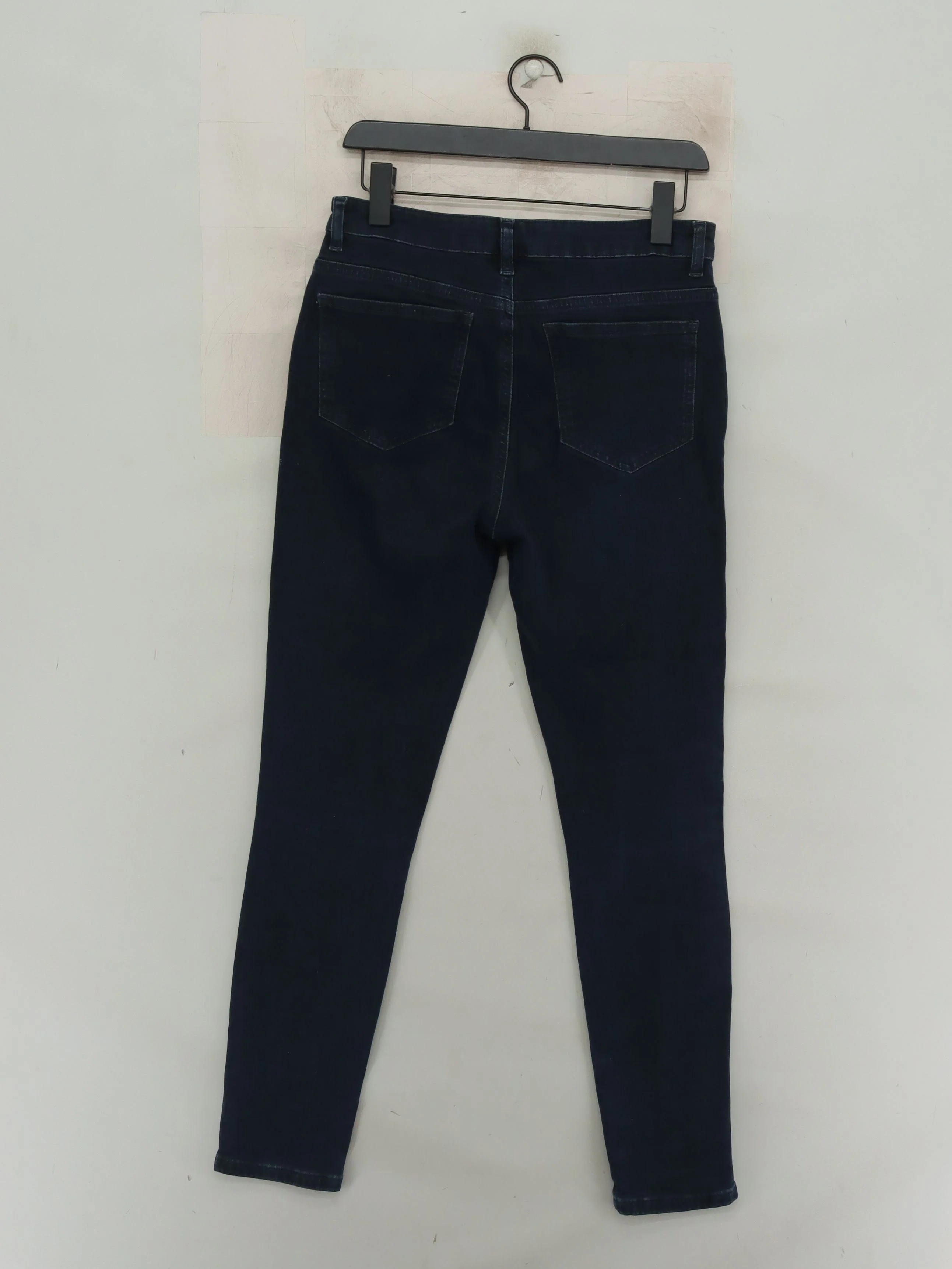 Mint Velvet Women's Jeans UK 12 Blue Cotton with Elastane Skinny - Image 2
