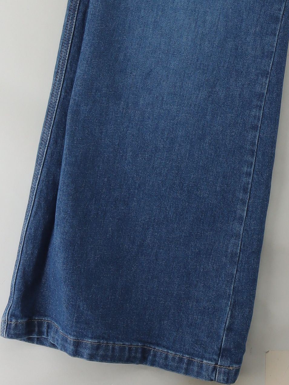 Mint Velvet Women's Jeans UK 12 Blue Cotton with Elastane Wide-Leg - Image 4
