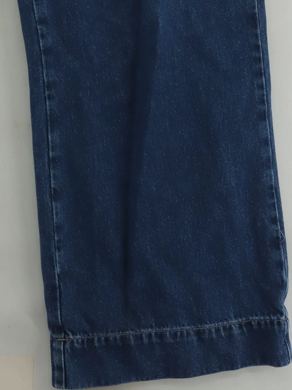 Mint Velvet Women's Jeans UK 14 Blue 100% Cotton Wide-Leg - Image 4
