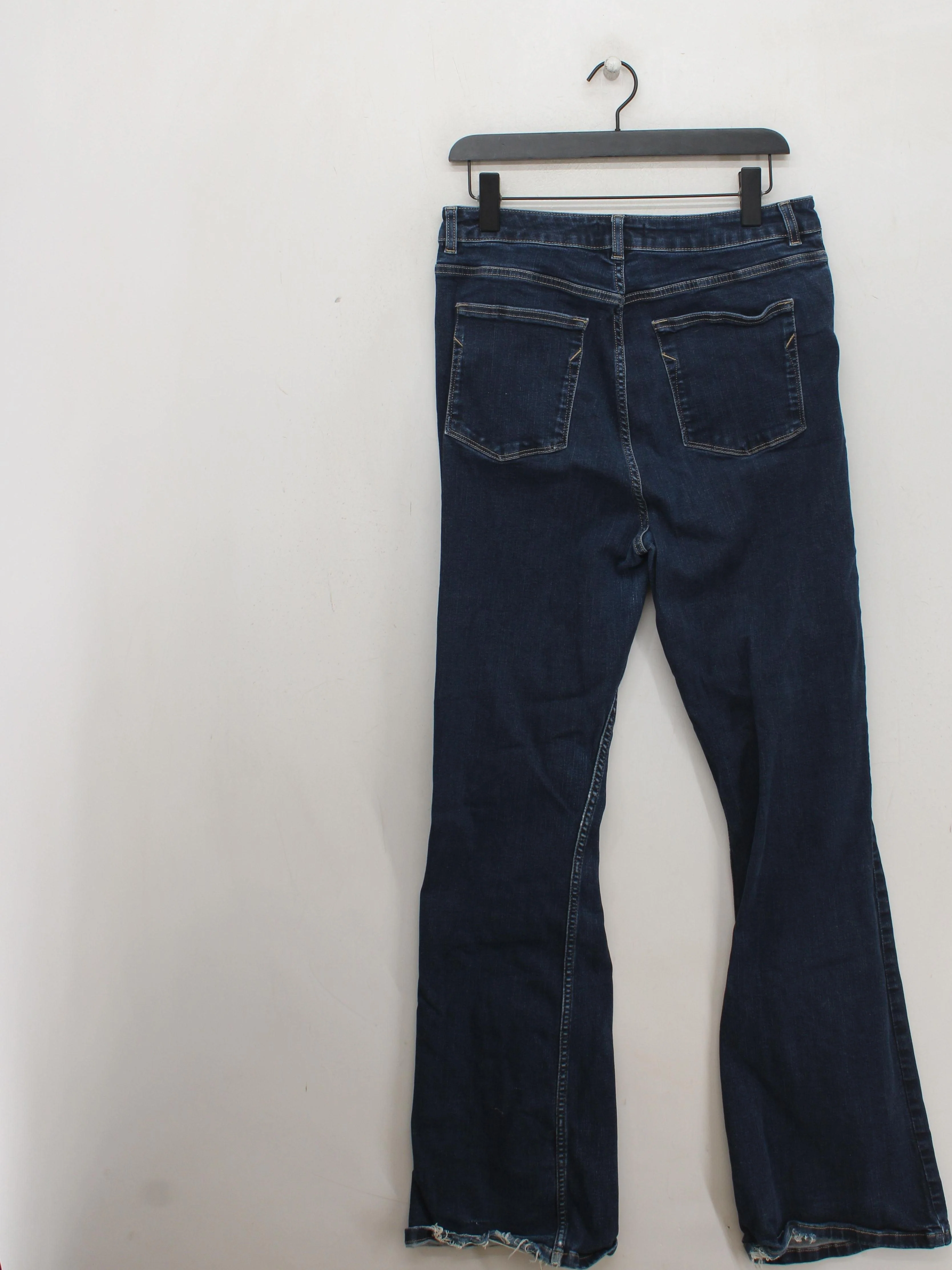 Mint Velvet Women's Jeans UK 16 Blue 100% Other Flared - Image 2
