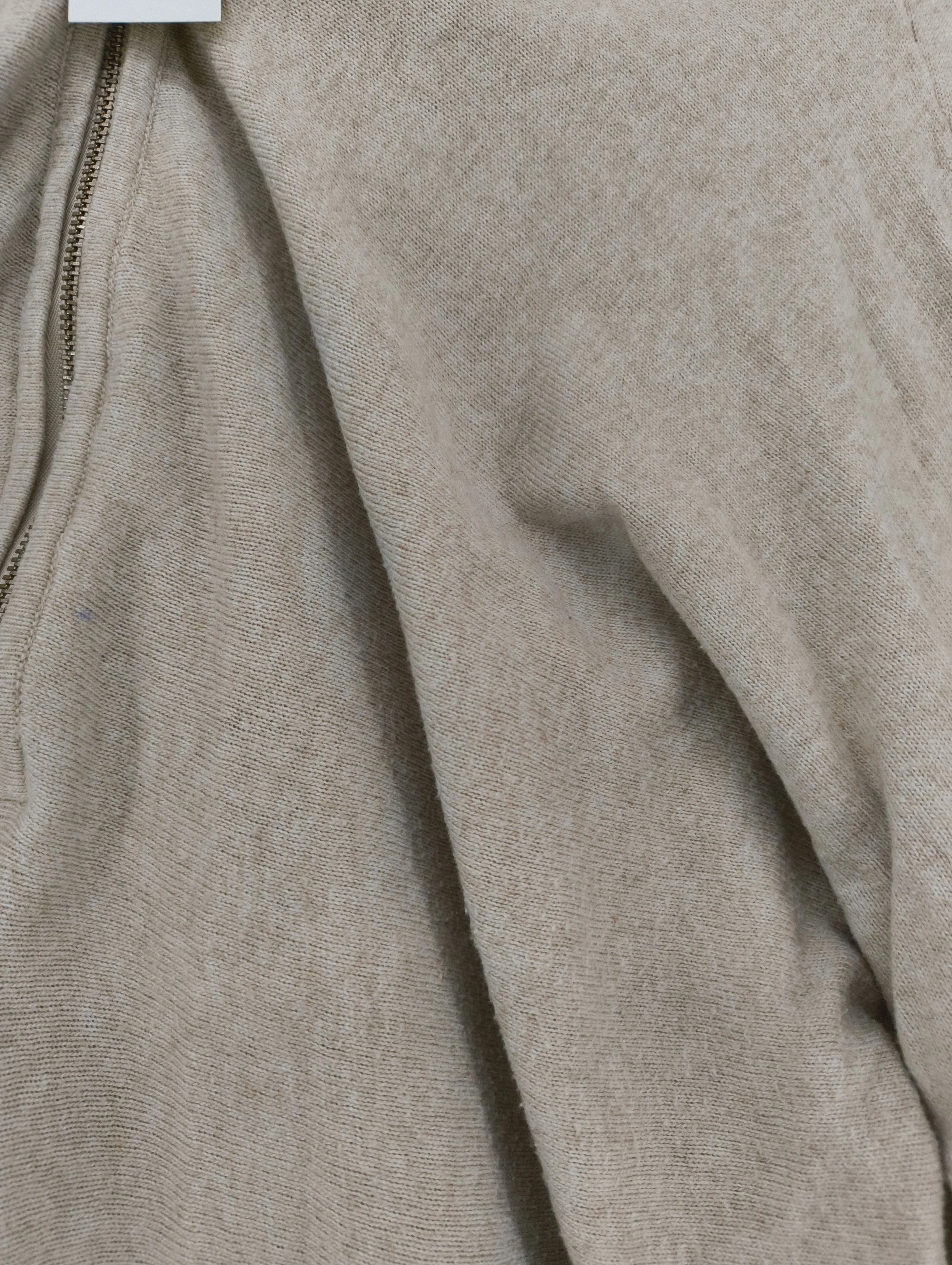 Mint Velvet Women's Jumper L Cream 100% Other V-Neck Pullover - Image 5