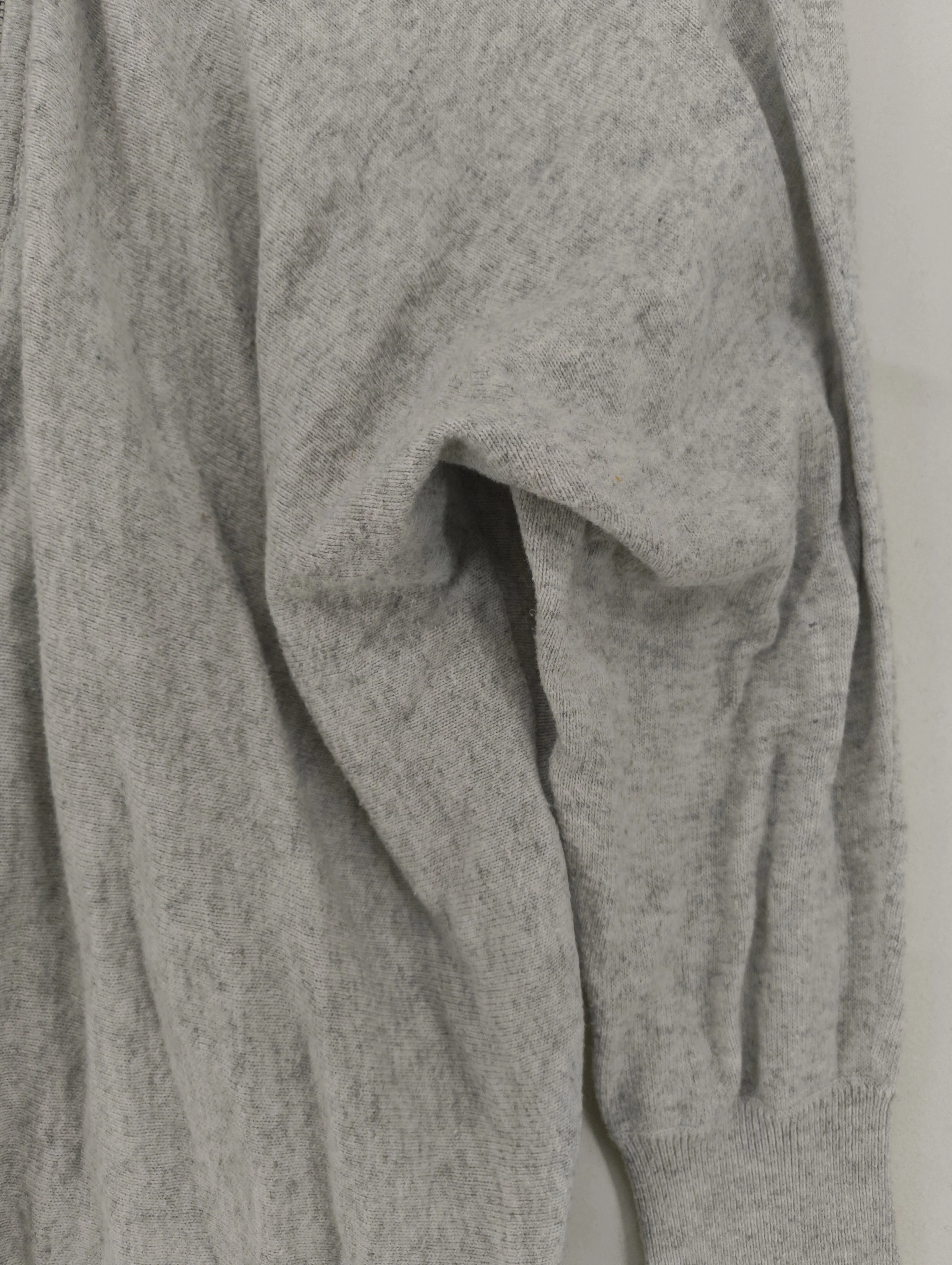 Mint Velvet Women's Jumper L Grey 100% Wool V-Neck Pullover - Image 5