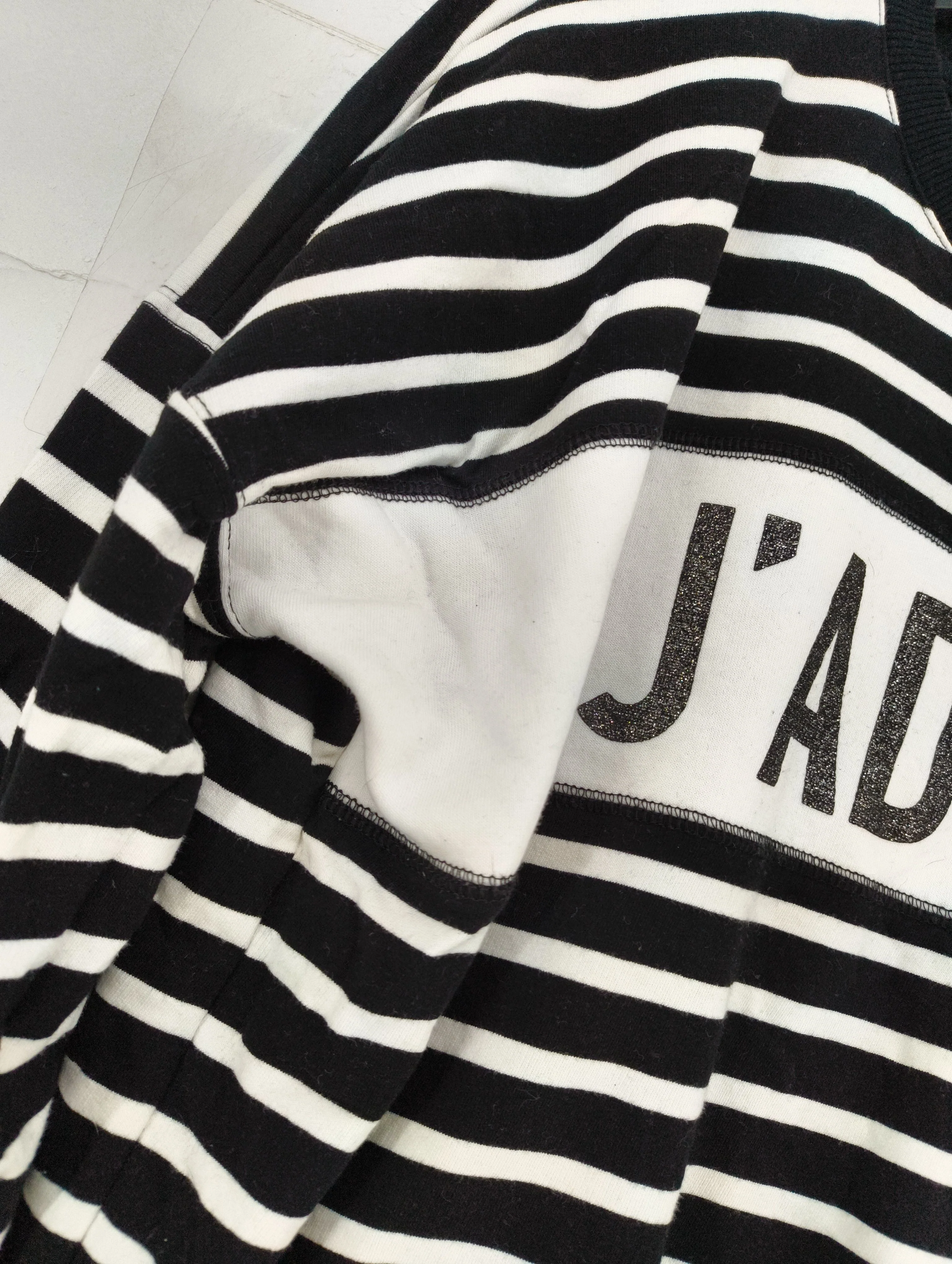 Mint Velvet Women's Jumper L Multi Striped 100% Other Crew Neck Pullover - Image 5