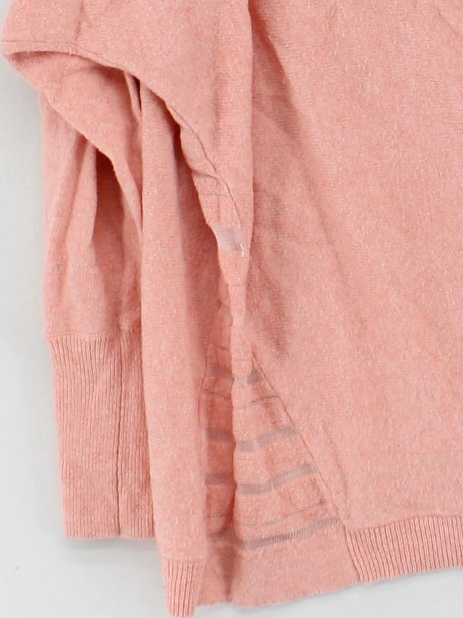 Mint Velvet Women's Jumper L Orange 100% Other V-Neck Pullover - Image 4