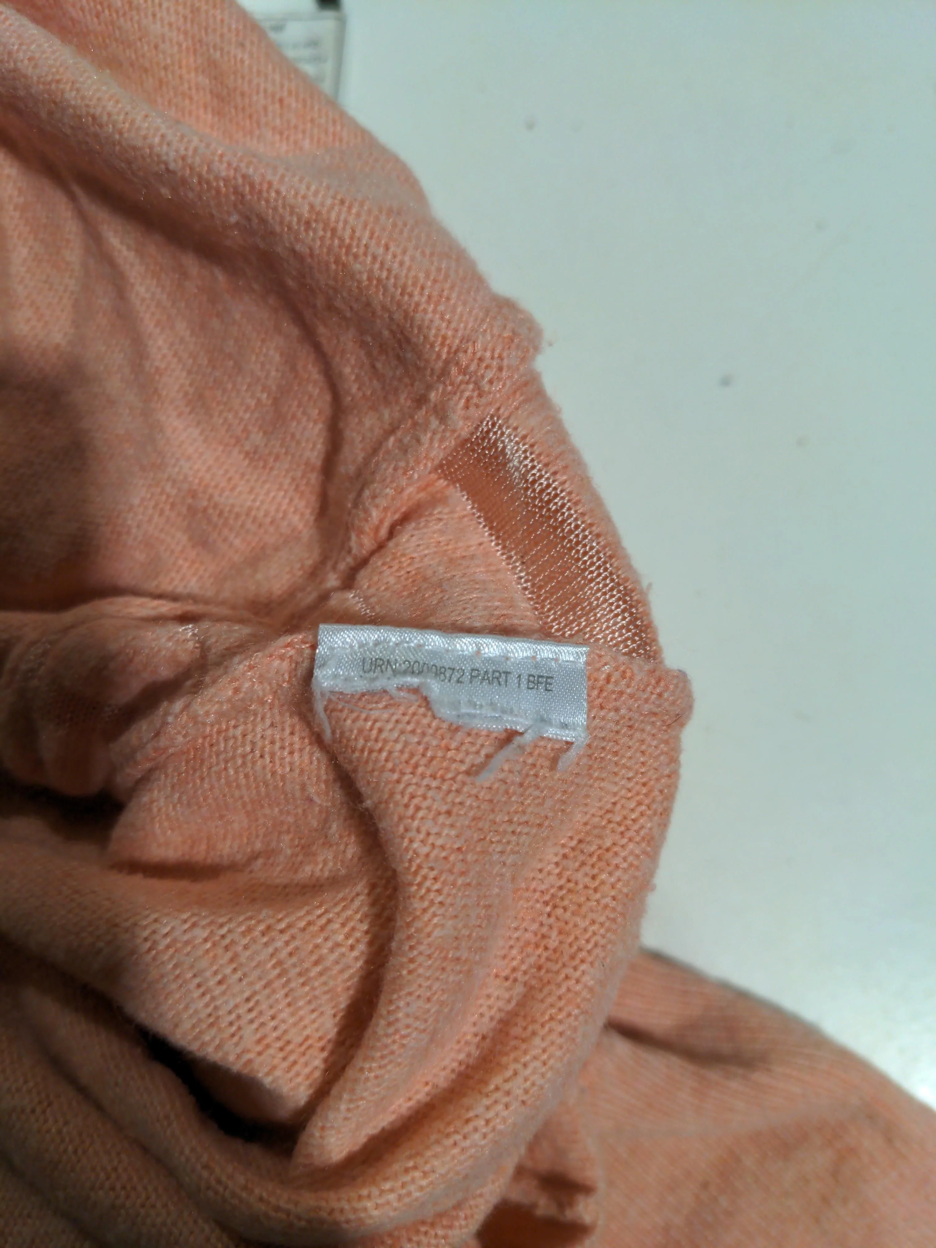 Mint Velvet Women's Jumper L Orange 100% Other V-Neck Pullover - Image 8