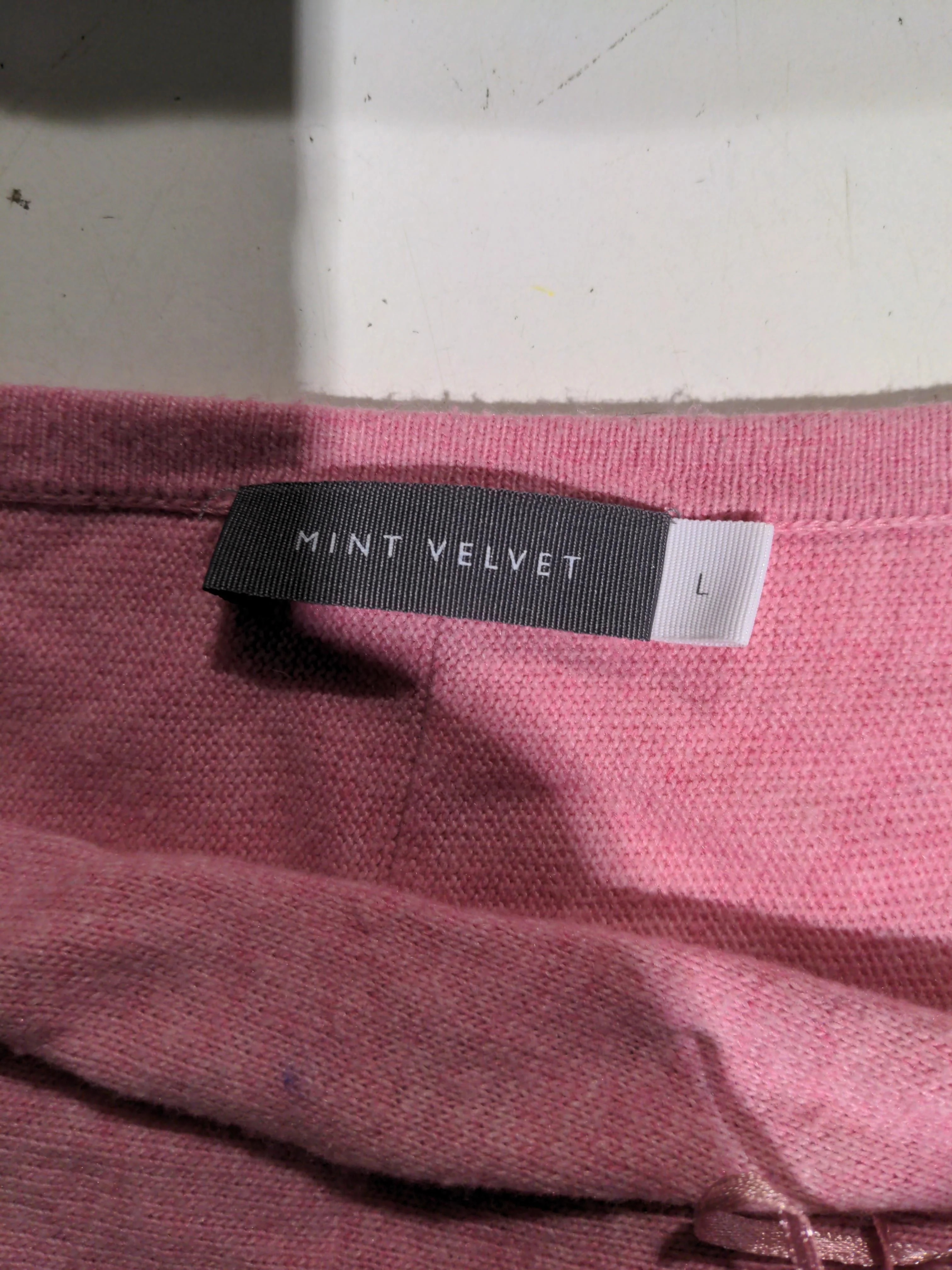 Mint Velvet Women's Jumper L Pink Cotton - Image 6