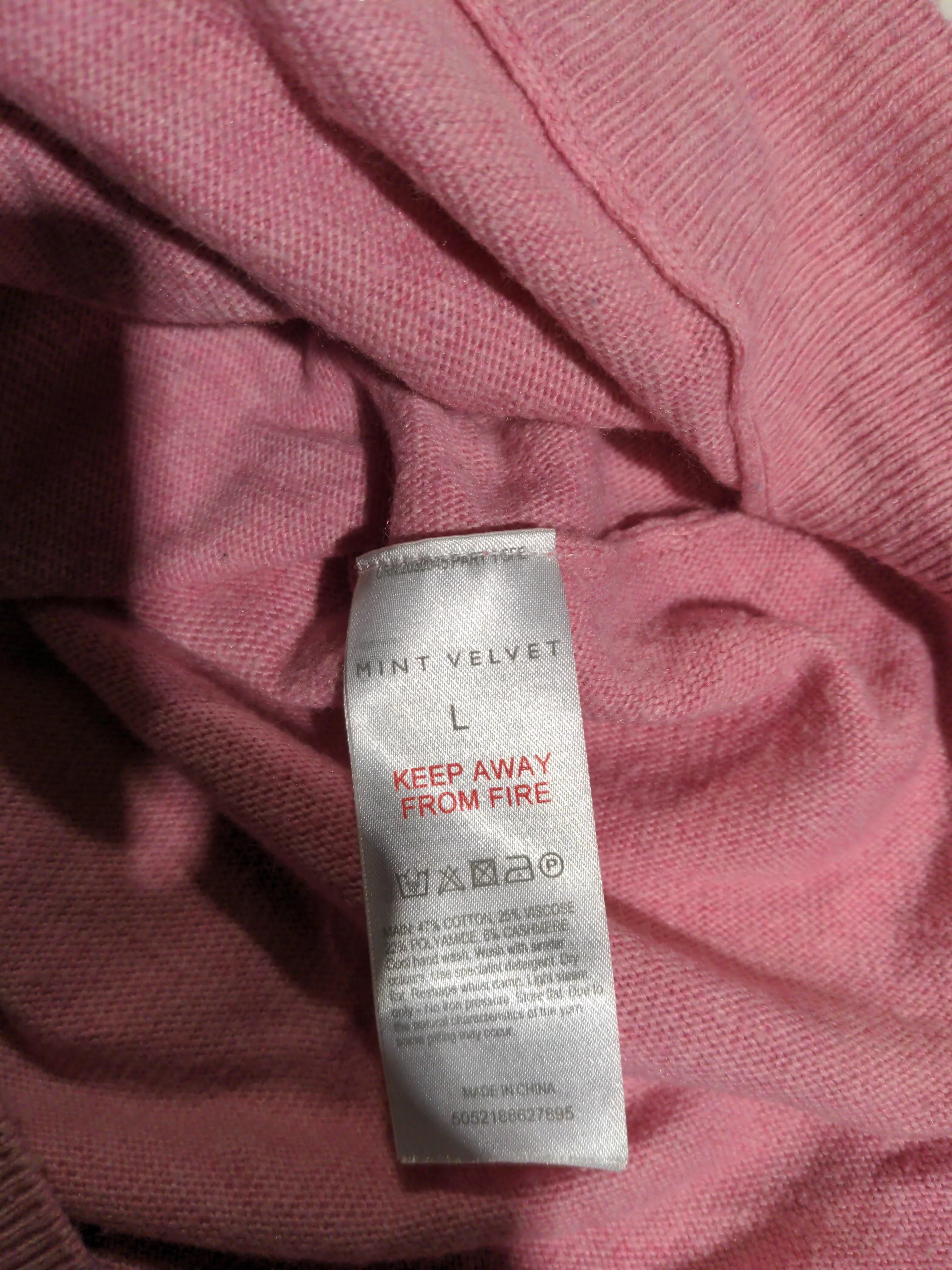 Mint Velvet Women's Jumper L Pink Cotton - Image 7