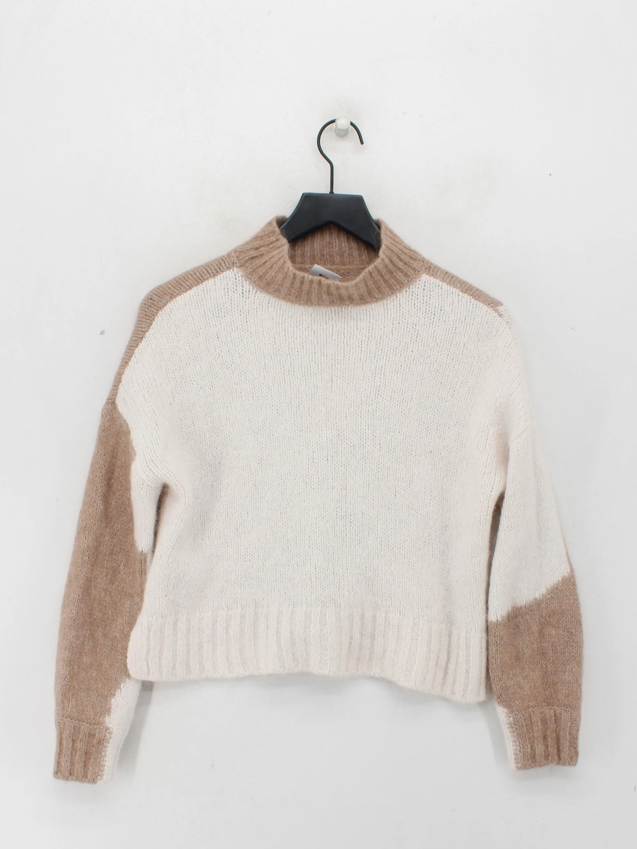 Mint Velvet Women's Jumper M Cream Angora with Polyamide, Wool Pullover - Image 2