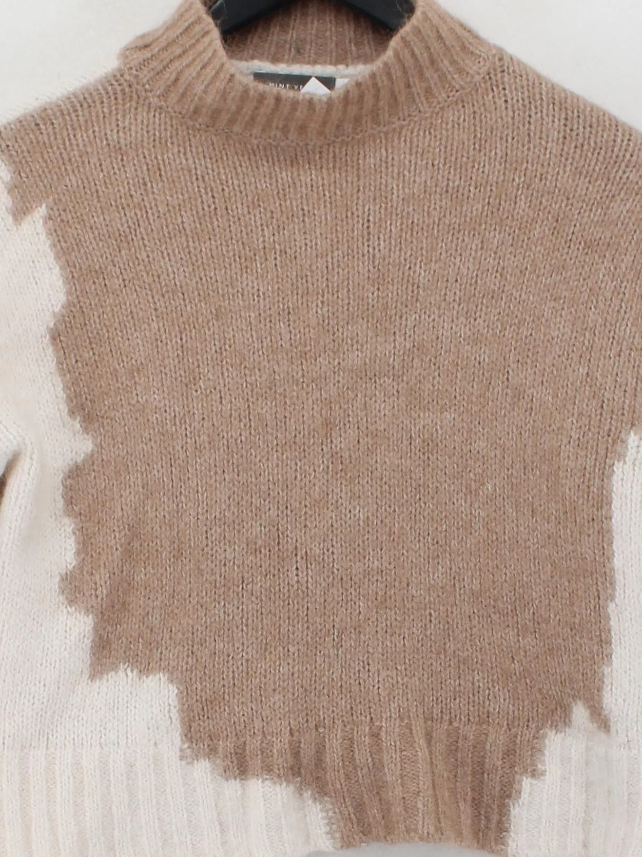 Mint Velvet Women's Jumper M Cream Angora with Polyamide, Wool Pullover - Image 3