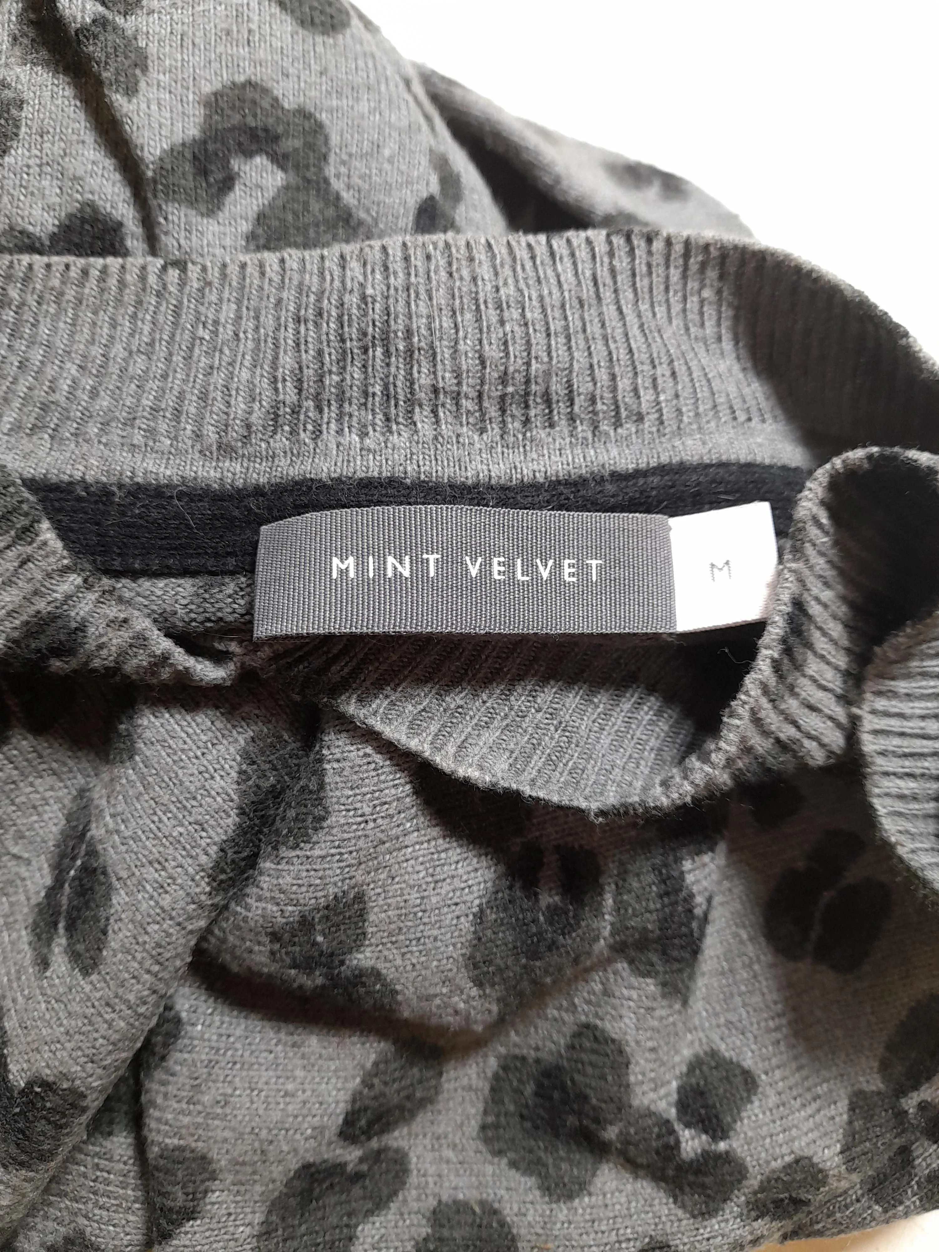 Mint Velvet Women's Jumper M Grey Cotton - Image 6