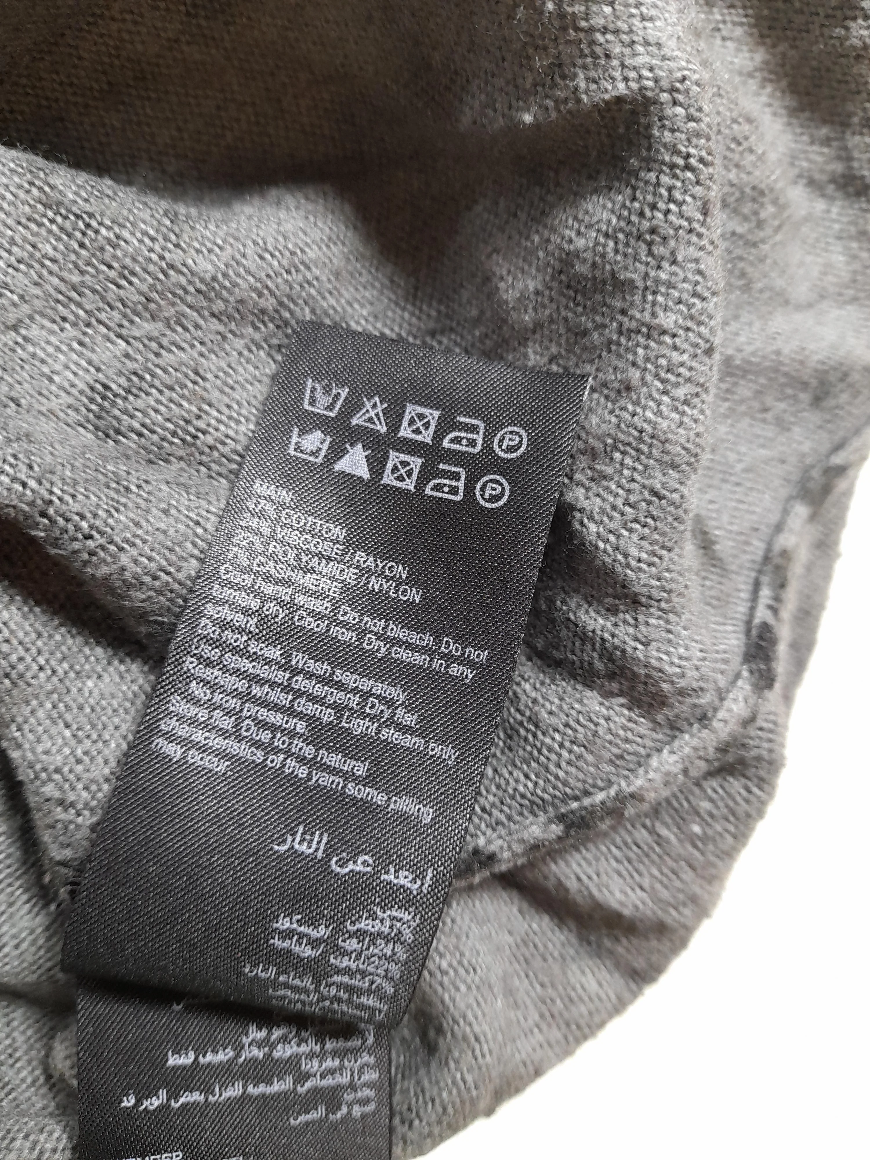 Mint Velvet Women's Jumper M Grey Cotton - Image 7