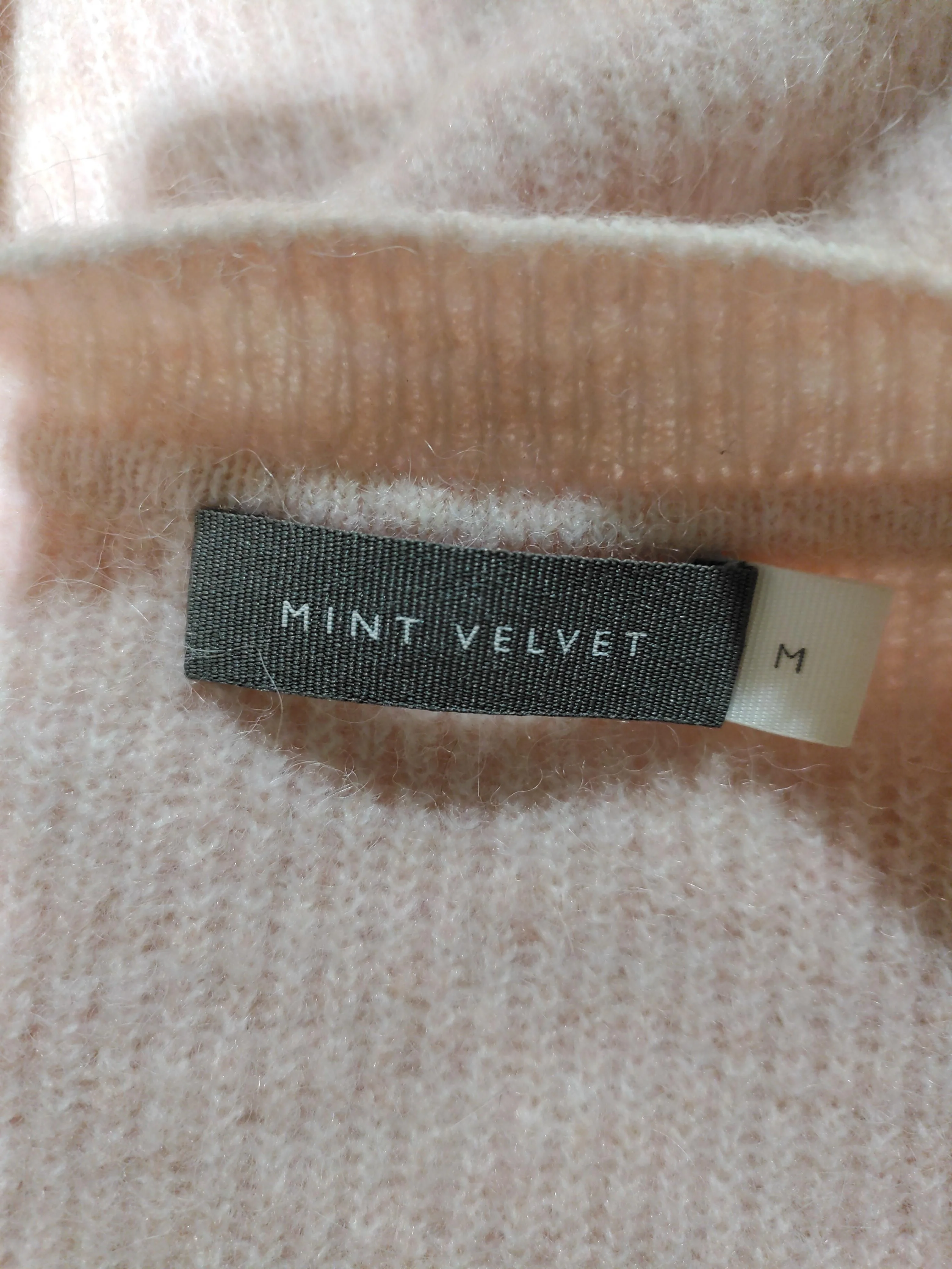 Mint Velvet Women's Jumper M Pink Polyester - Image 6