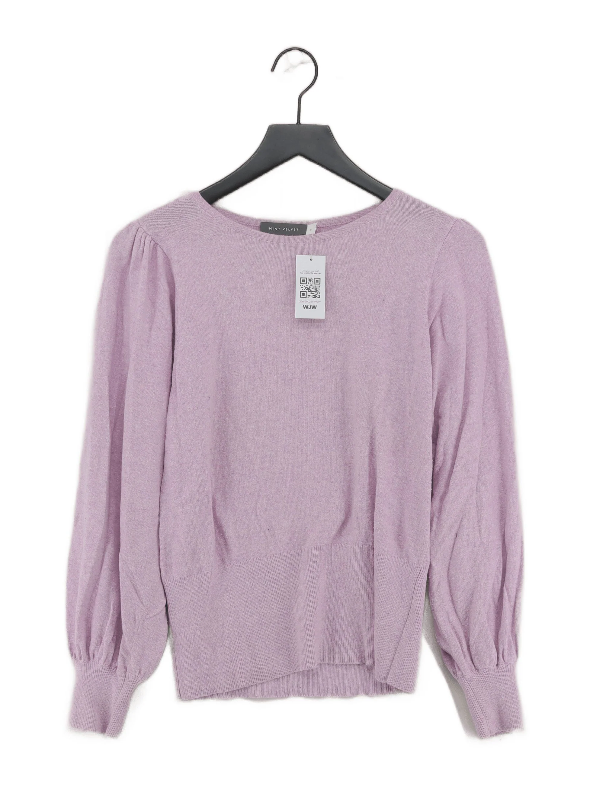 Mint Velvet Women's Jumper M Purple Cotton