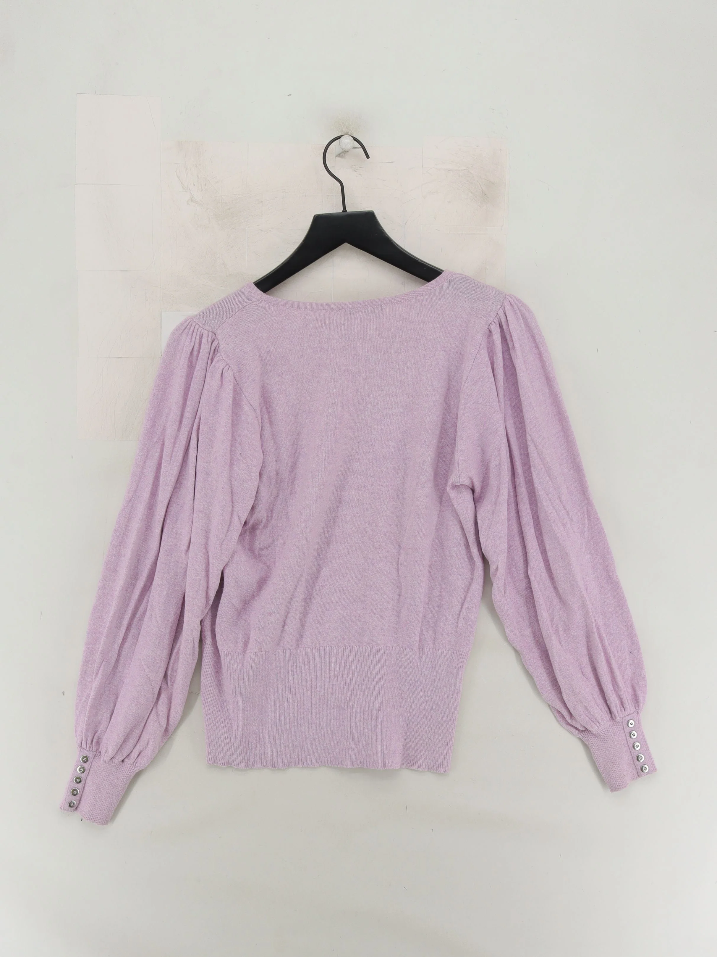Mint Velvet Women's Jumper M Purple Cotton - Image 2