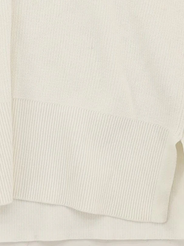 Mint Velvet Women's Jumper M White 100% Other V-Neck Vest - Image 4