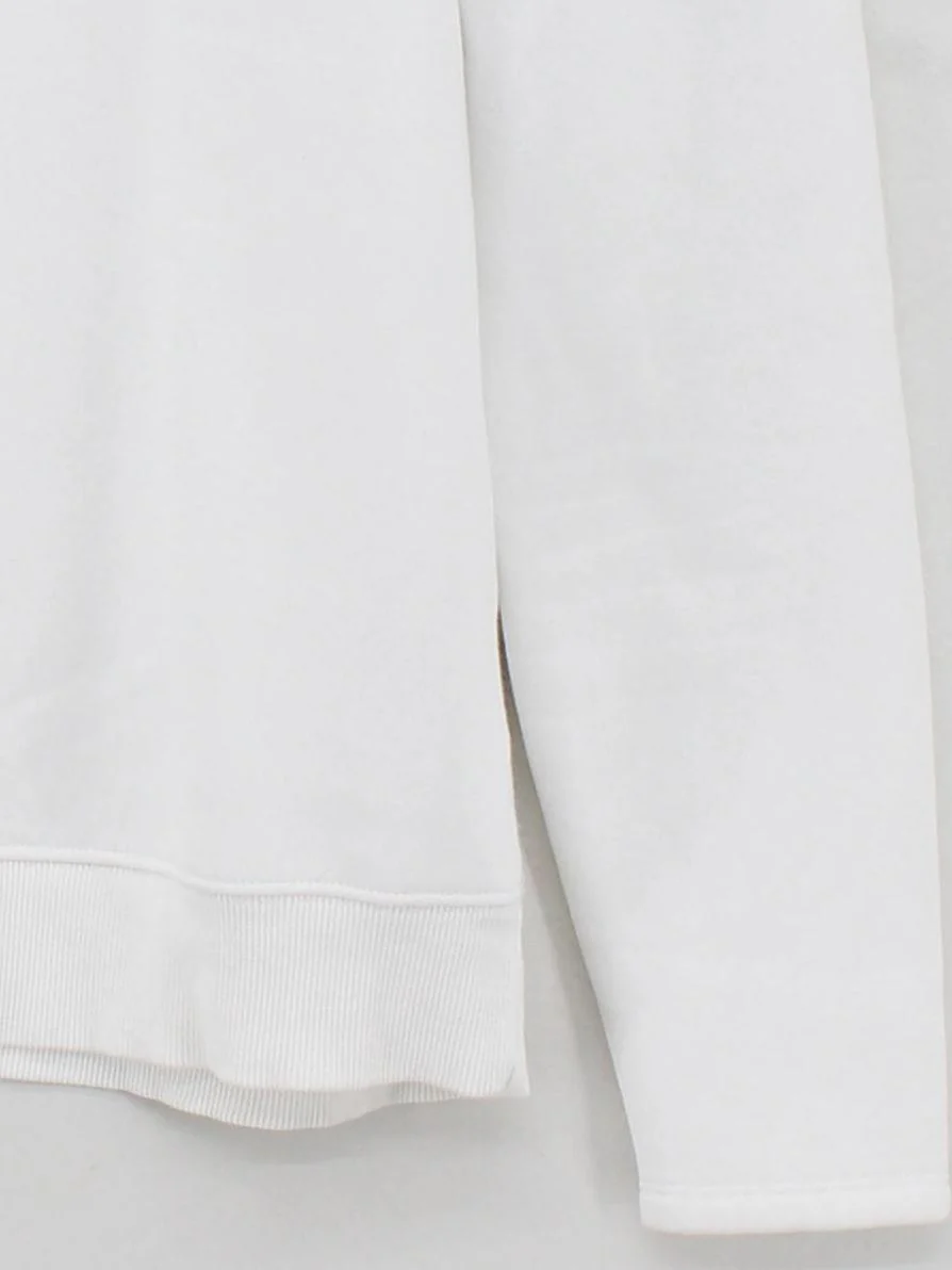 Mint Velvet Women's Jumper M White Cotton with Polyester, Elastane Pullover - Image 4