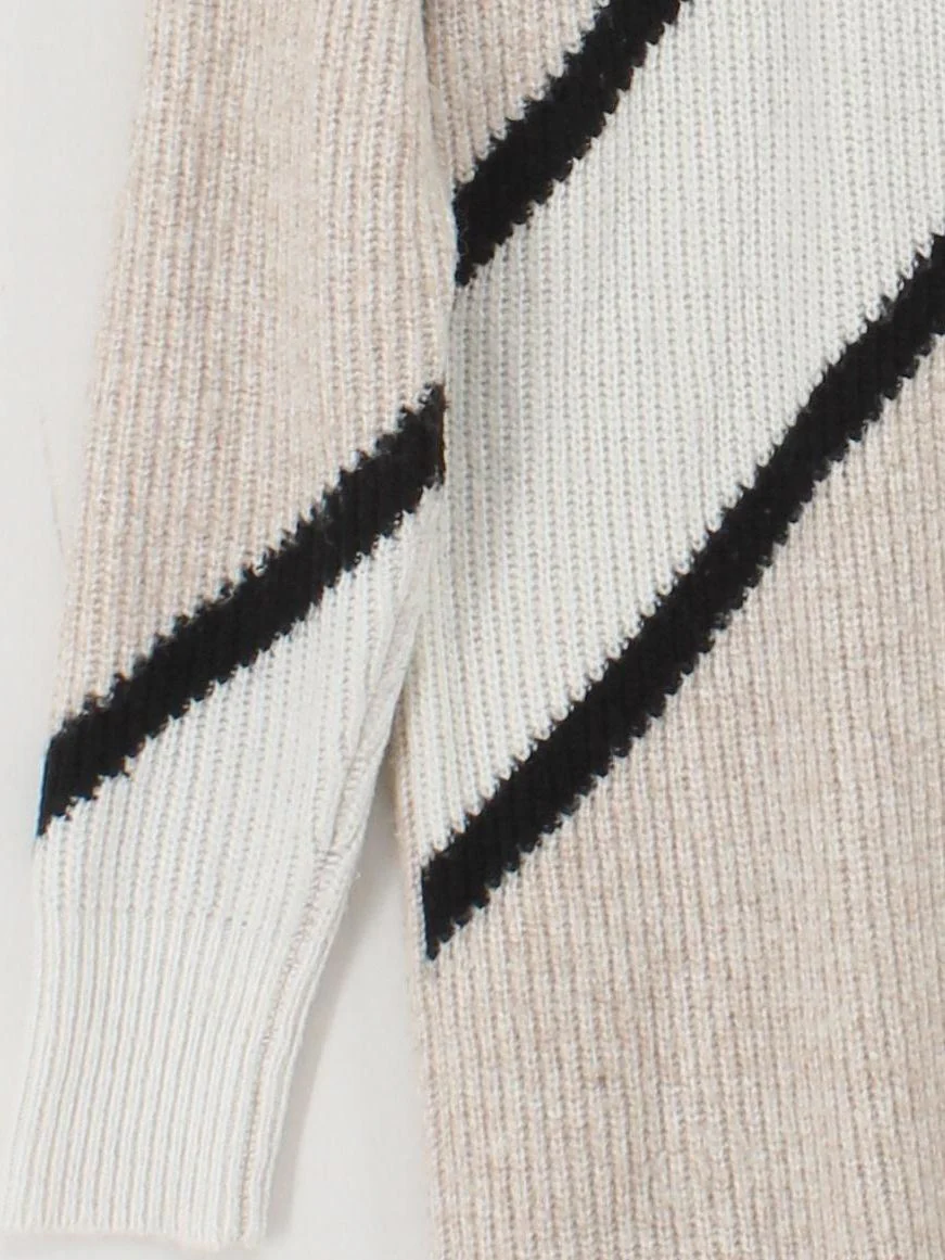 Mint Velvet Women's Jumper S Cream Acrylic with Polyamide, Wool Pullover - Image 4