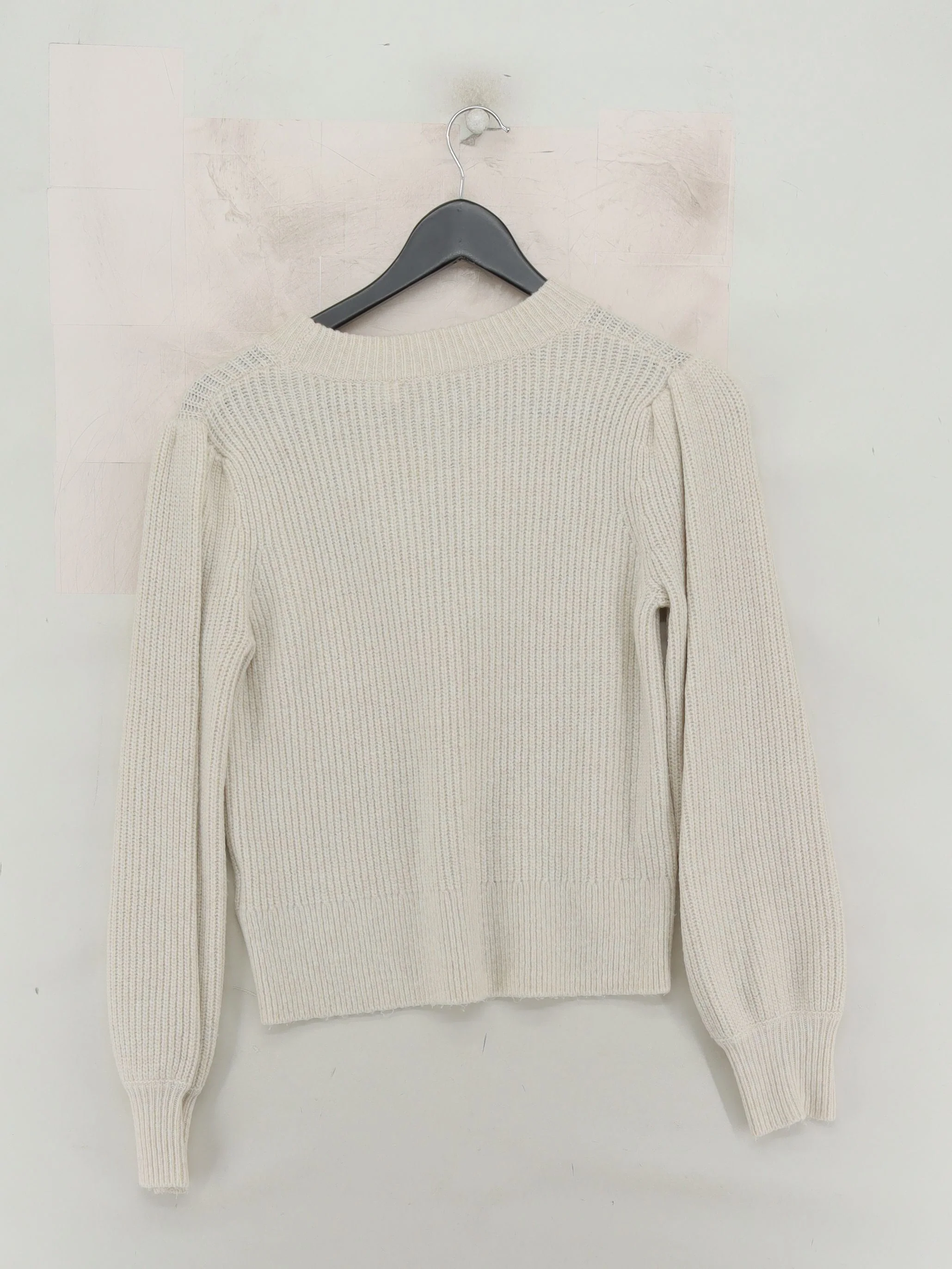 Mint Velvet Women's Jumper S Cream Viscose - Image 2