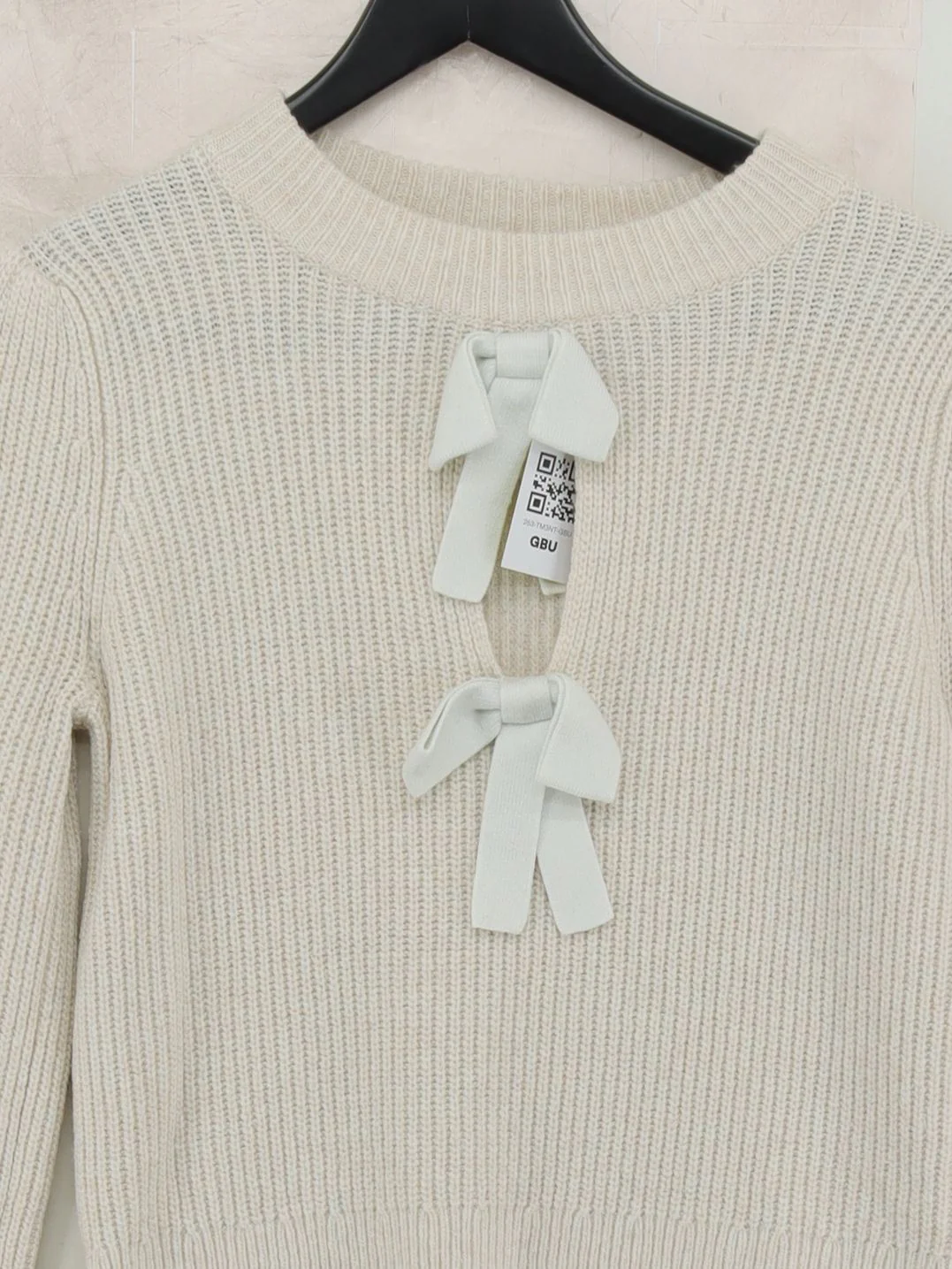 Mint Velvet Women's Jumper S Cream Viscose - Image 3