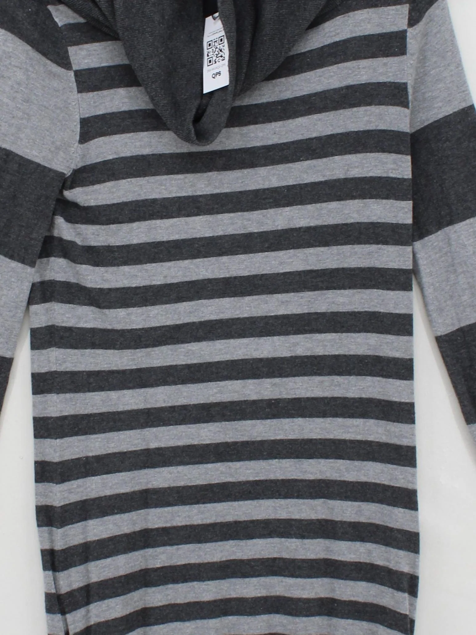 Mint Velvet Women's Jumper UK 10 Grey Viscose with Nylon, Elastane Pullover - Image 3