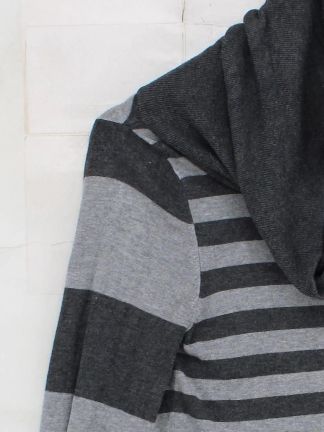 Mint Velvet Women's Jumper UK 10 Grey Viscose with Nylon, Elastane Pullover - Image 4
