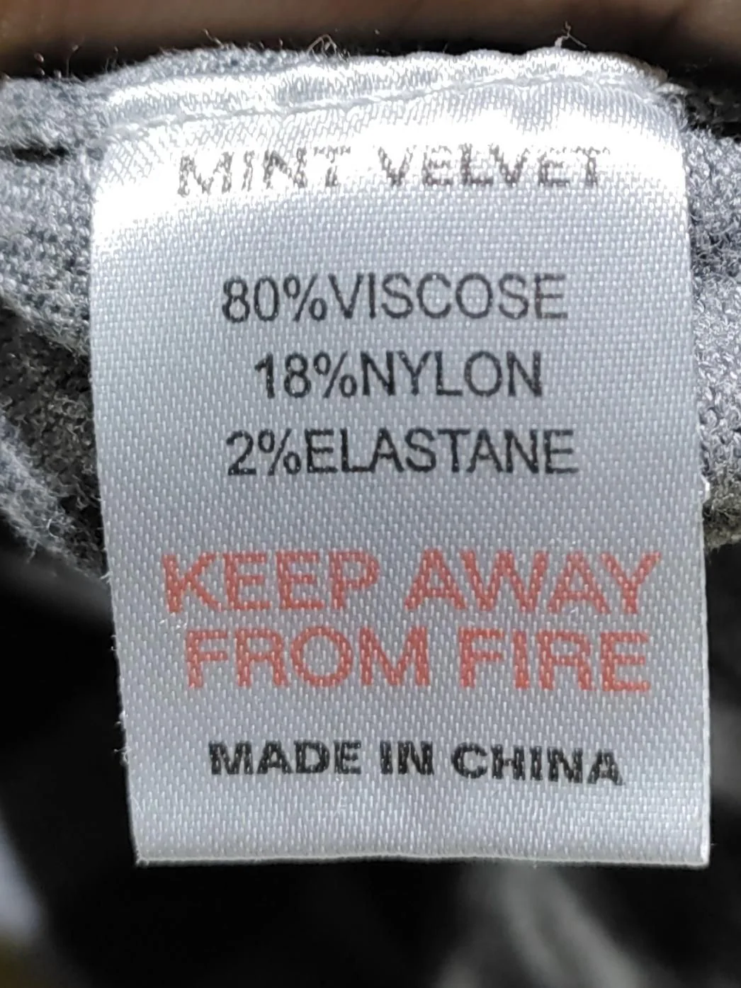 Mint Velvet Women's Jumper UK 10 Grey Viscose with Nylon, Elastane Pullover - Image 6