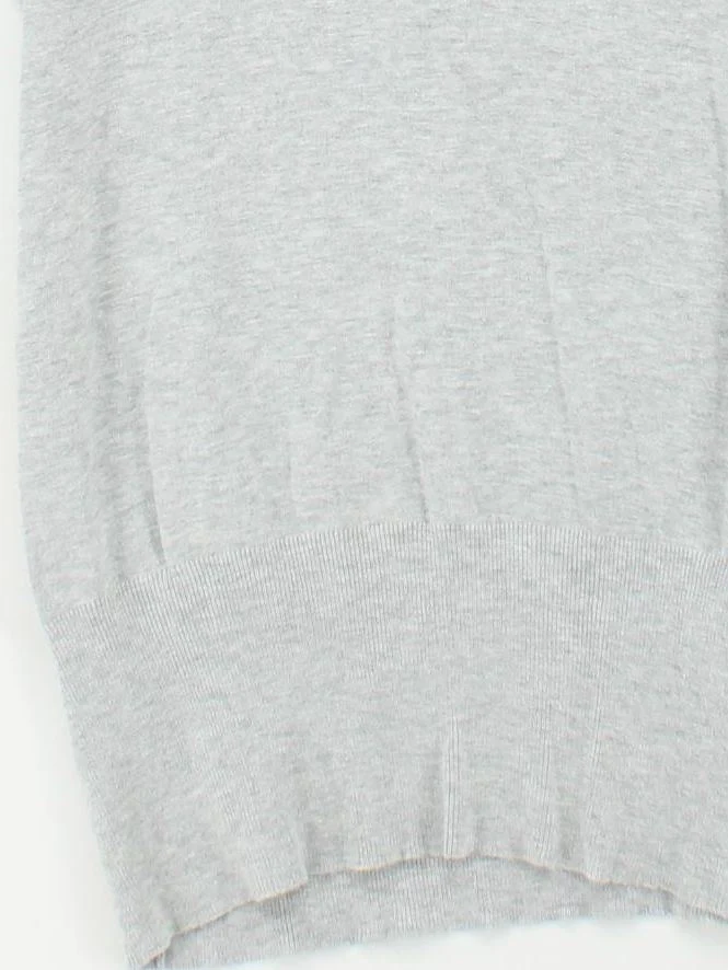 Mint Velvet Women's Jumper UK 10 Grey Viscose with Nylon, Elastane Pullover - Image 4