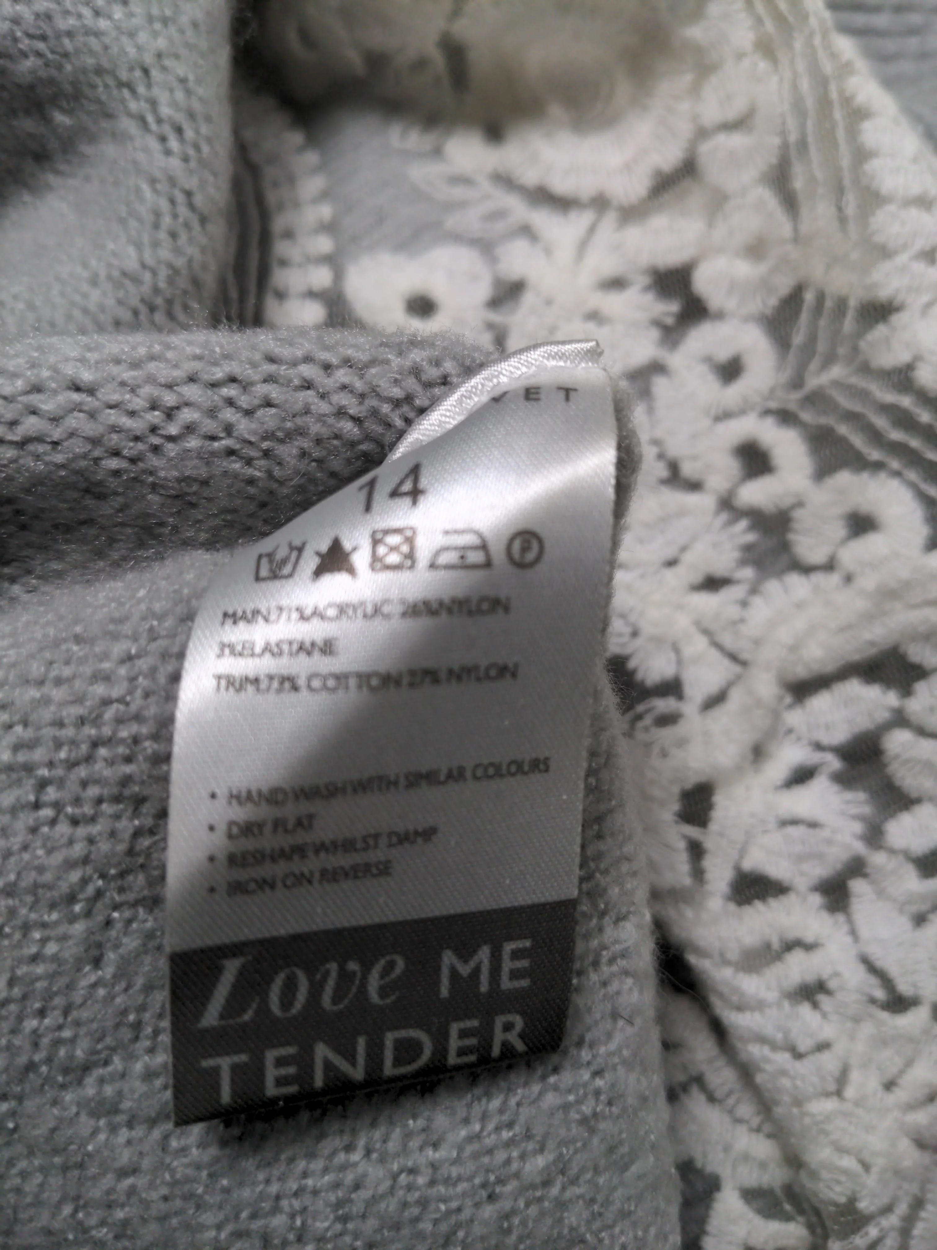 Mint Velvet Women's Jumper UK 14 Grey Acrylic - Image 7