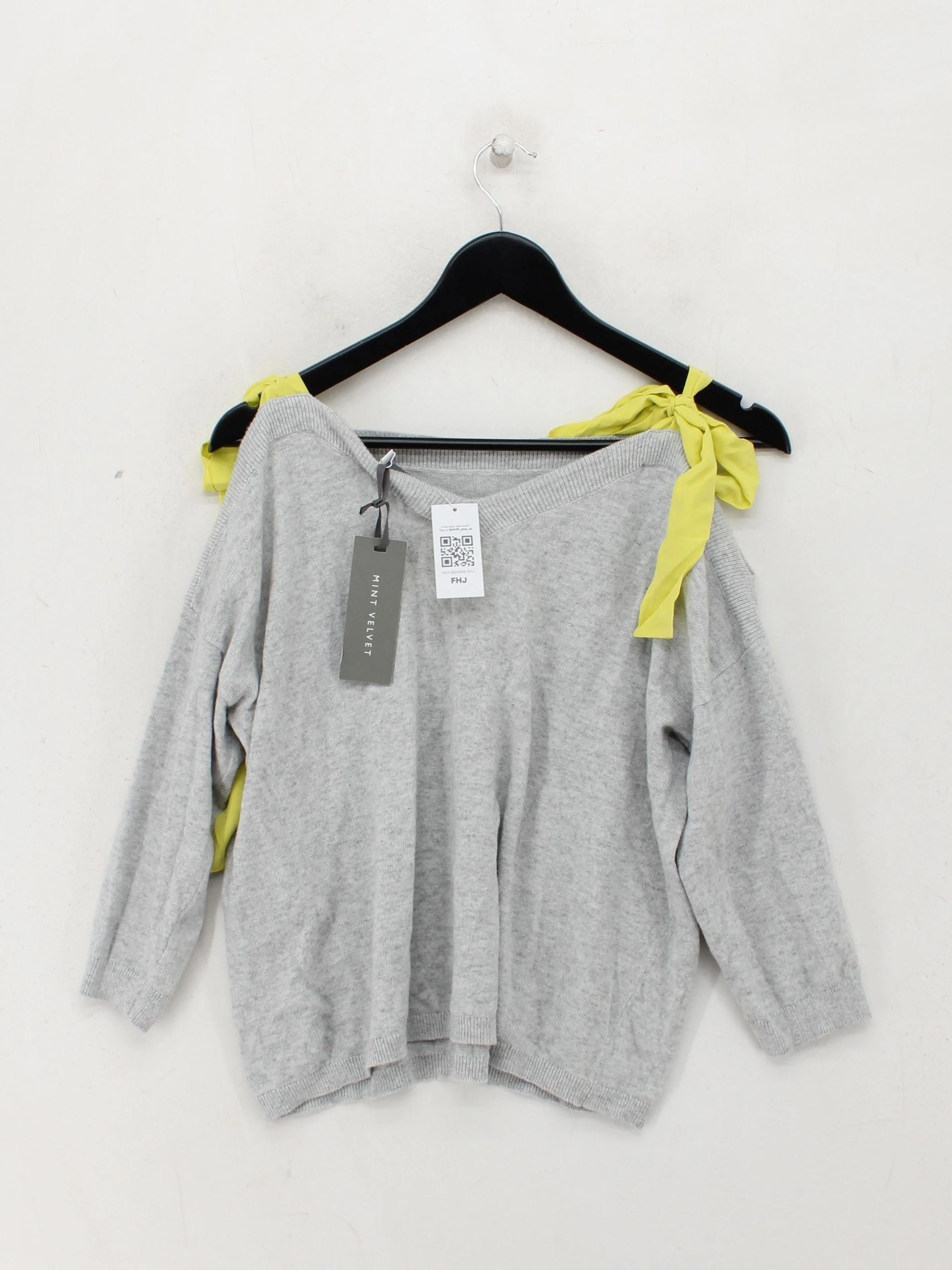 Mint Velvet Women's Jumper UK 14 Grey Wool New with tags - Image 2