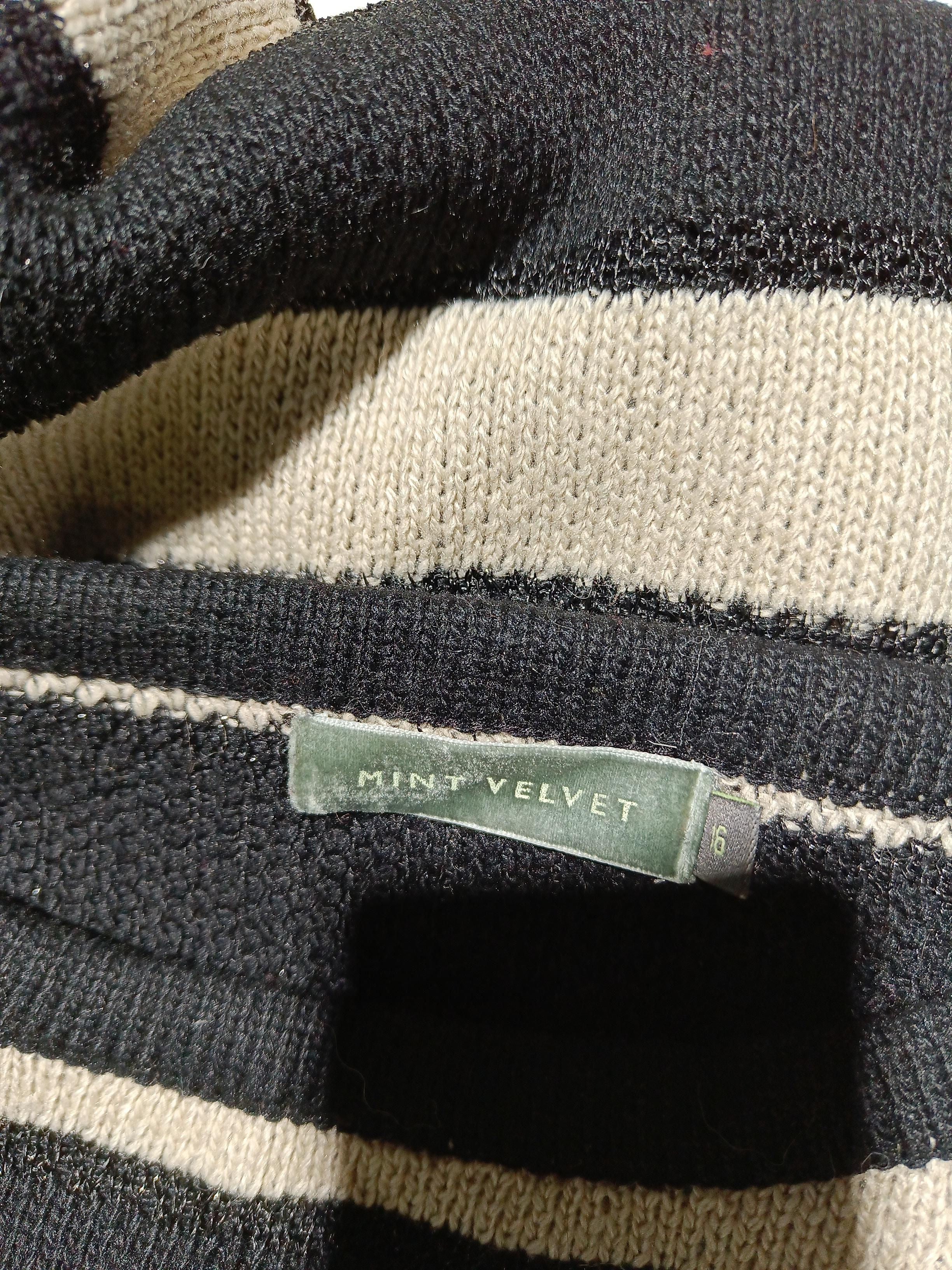 Mint Velvet Women's Jumper UK 16 Black Polyester - Image 7