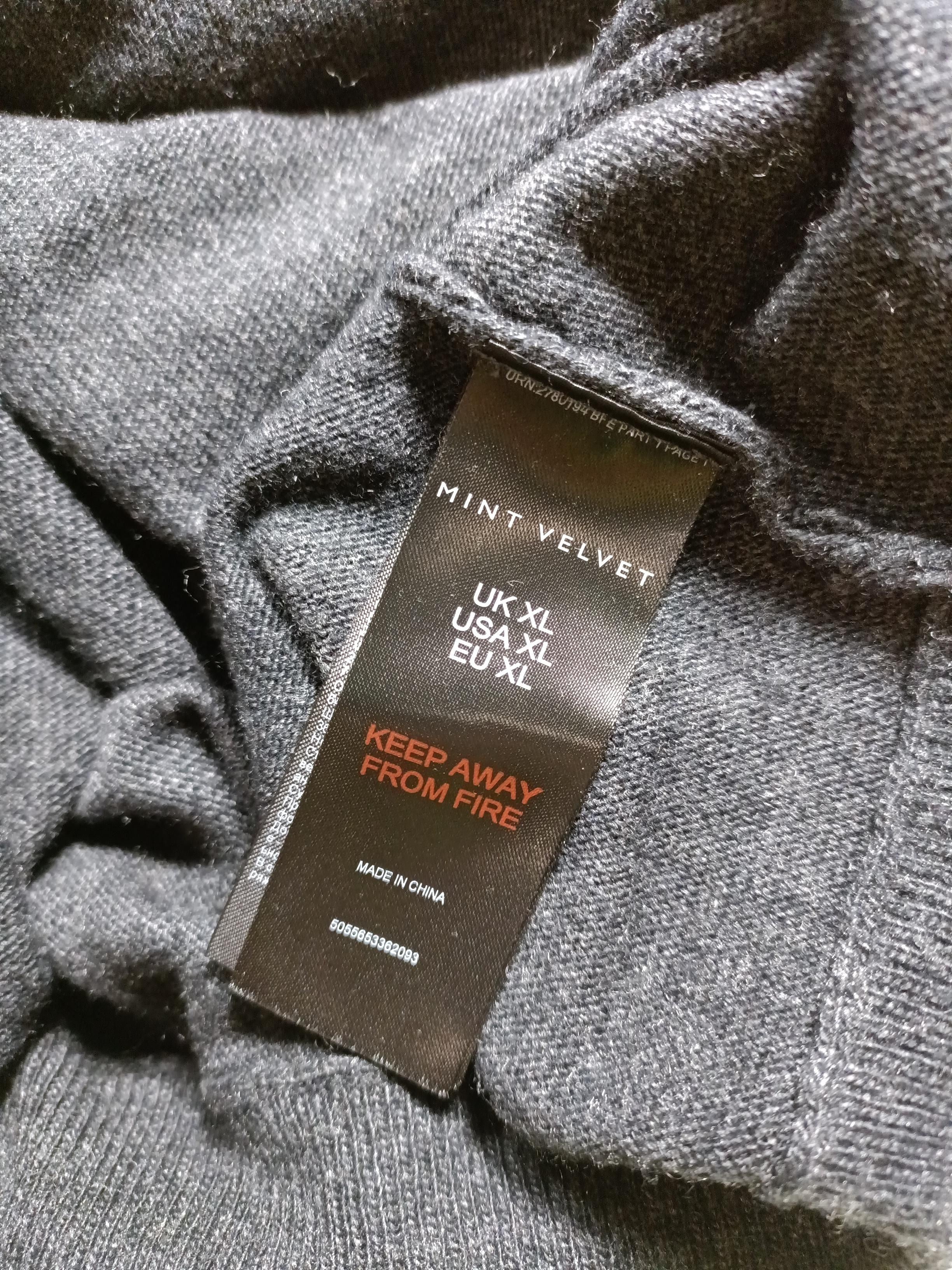 Mint Velvet Women's Jumper UK 16 Grey Cotton - Image 5