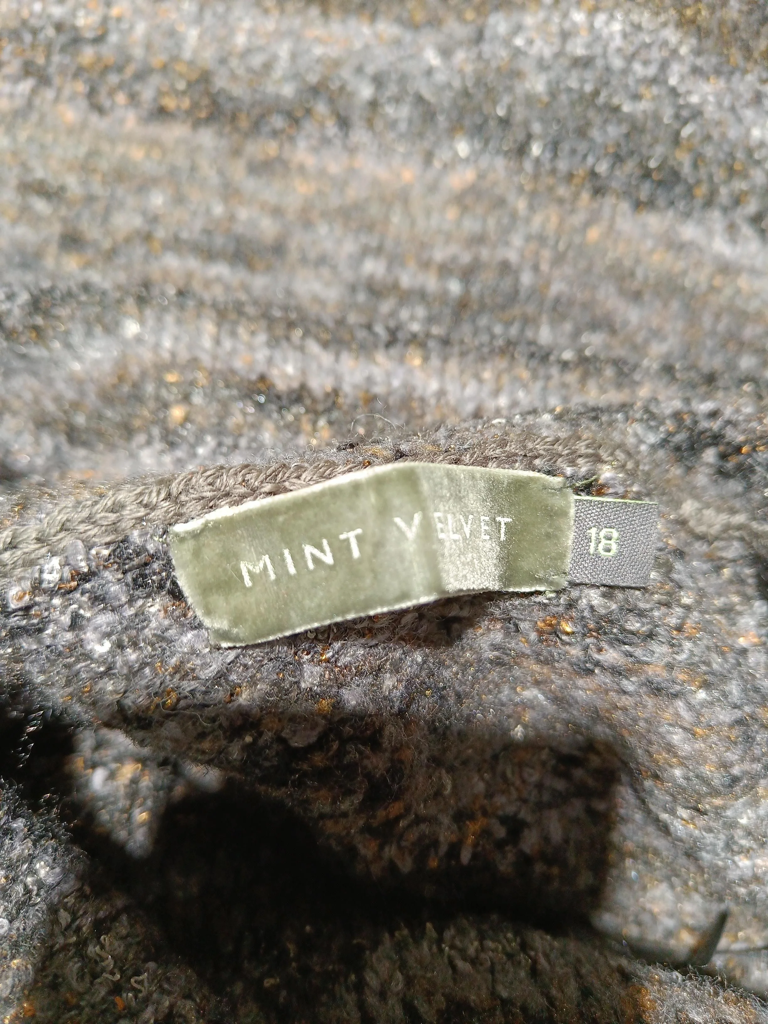 Mint Velvet Women's Jumper UK 18 Grey Acrylic - Image 5