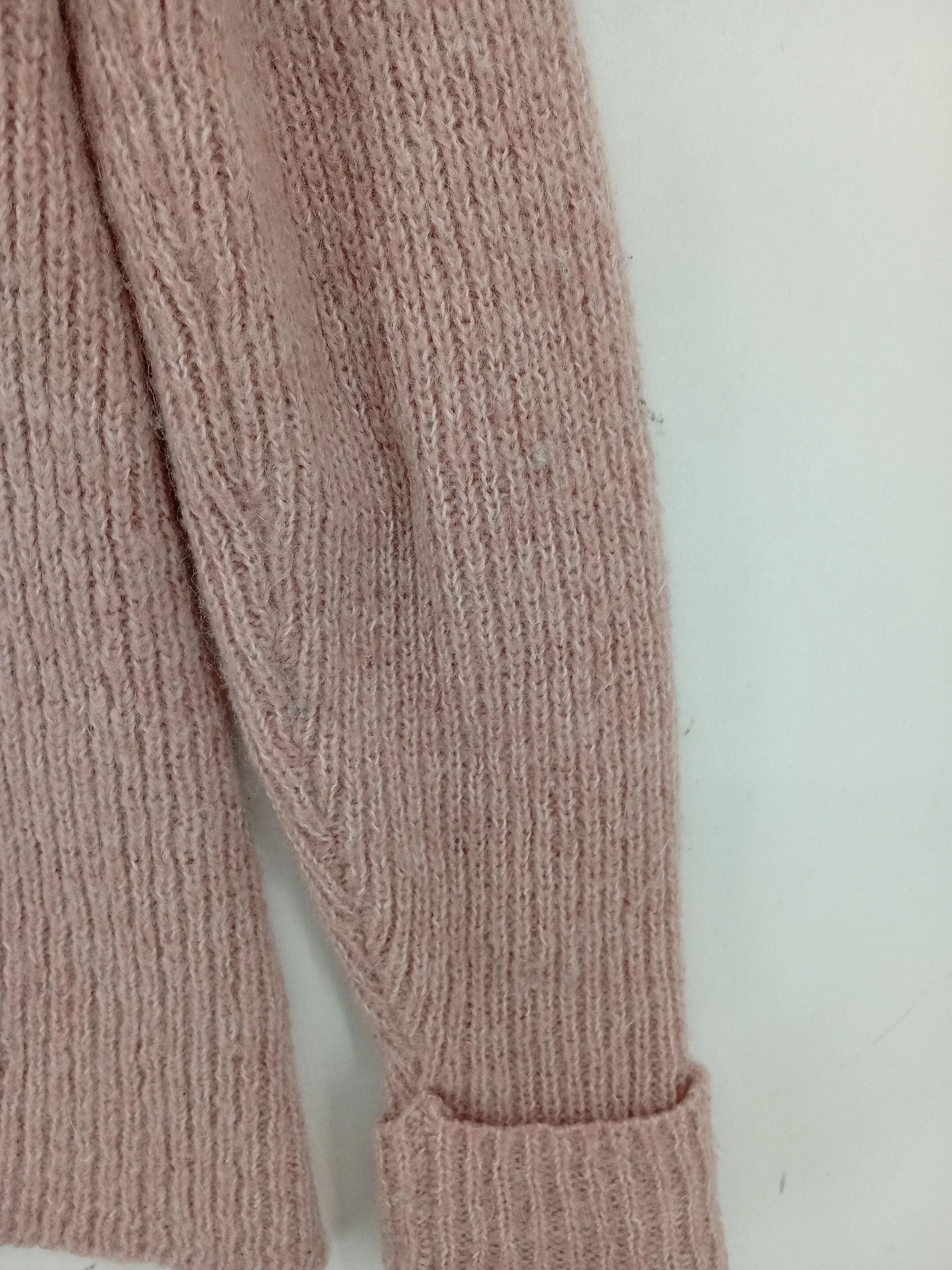 Mint Velvet Women's Jumper UK 8 Pink Mohair with Wool, Nylon, Acrylic Pullover - Image 5