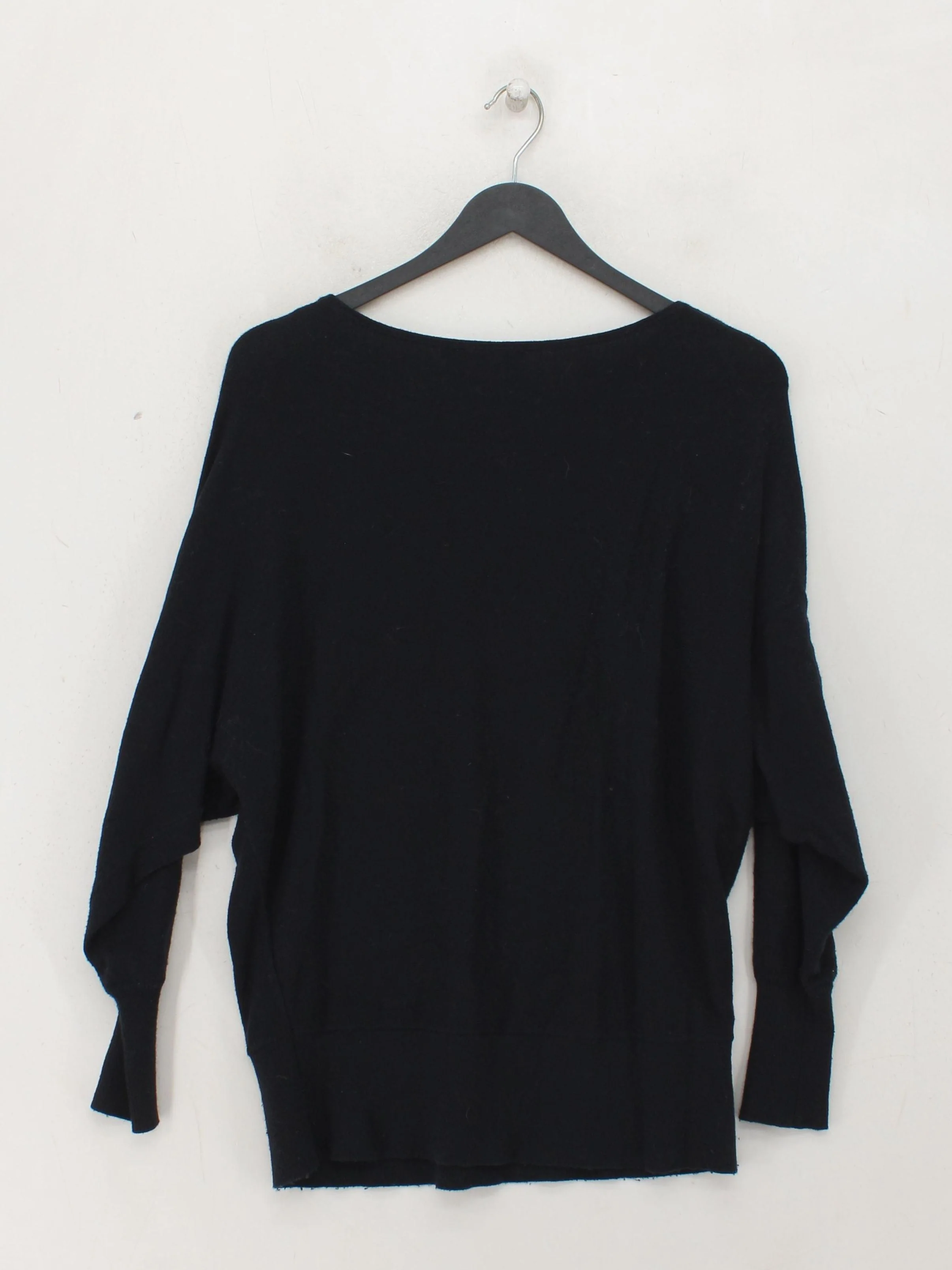Mint Velvet Women's Jumper XS Black Cotton - Image 2