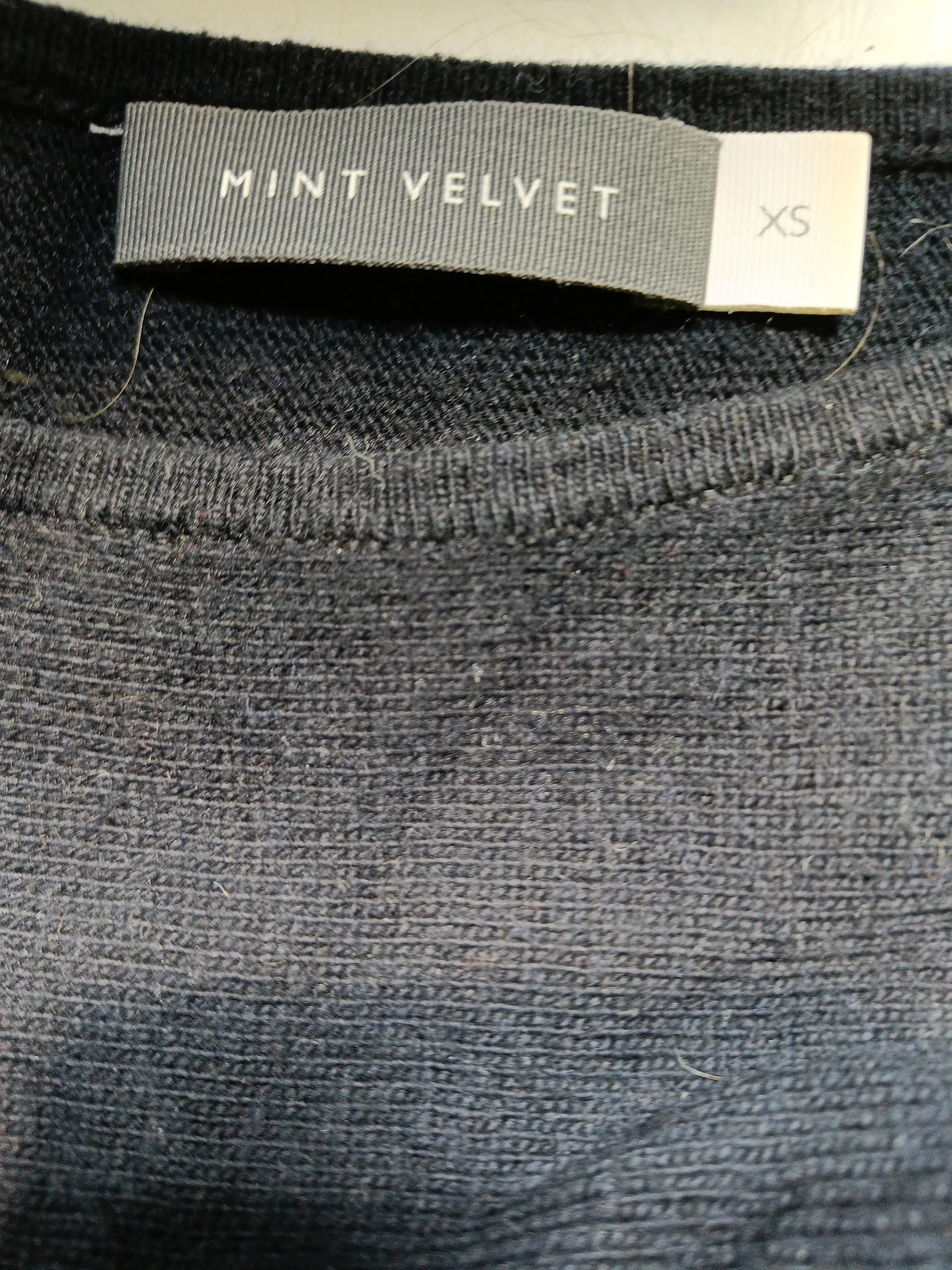 Mint Velvet Women's Jumper XS Black Cotton - Image 6