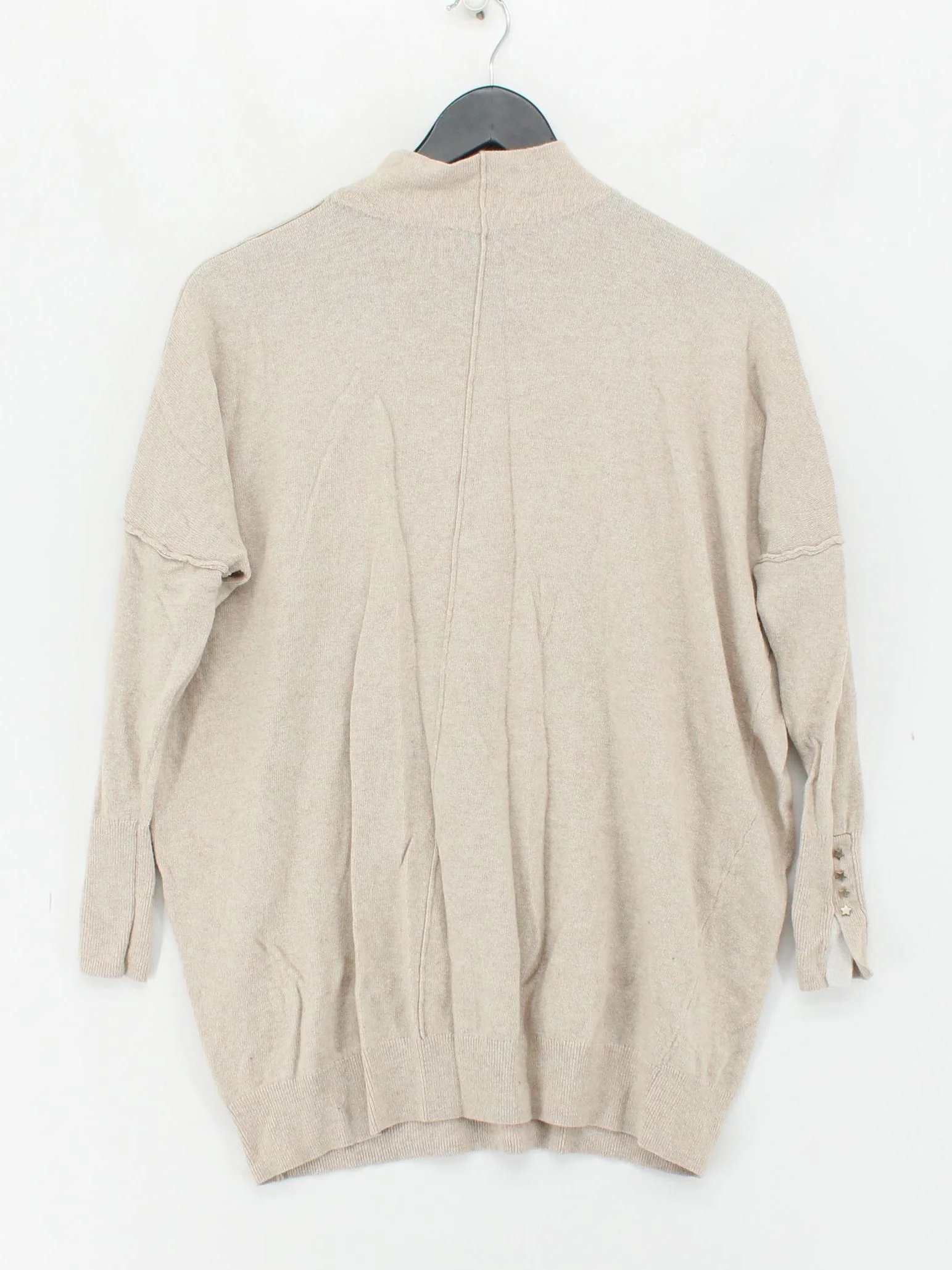 Mint Velvet Women's Jumper XS Cream Cotton - Image 2